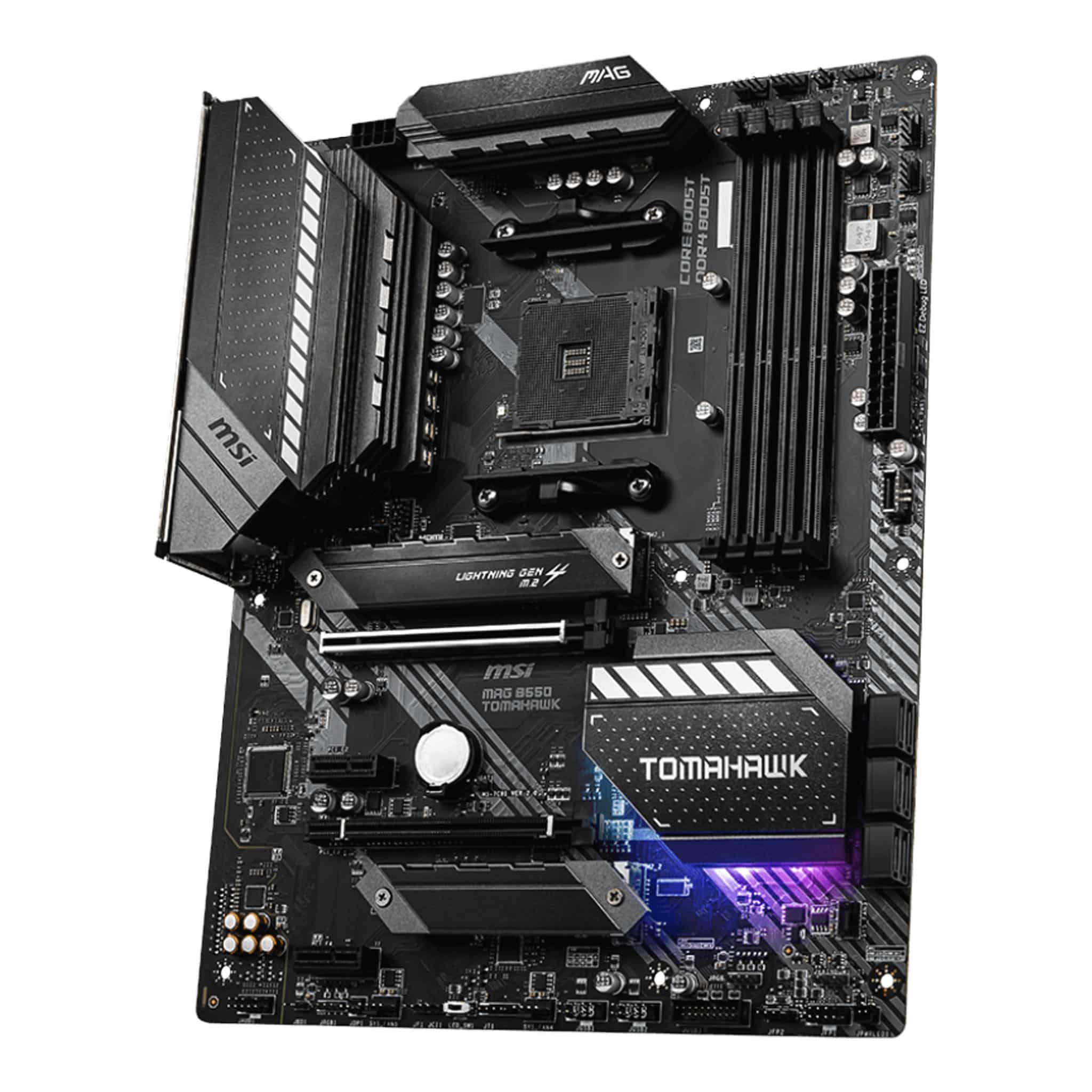 MSI MAG B550 Tomahawk DDR4 AM4 ATX Motherboard