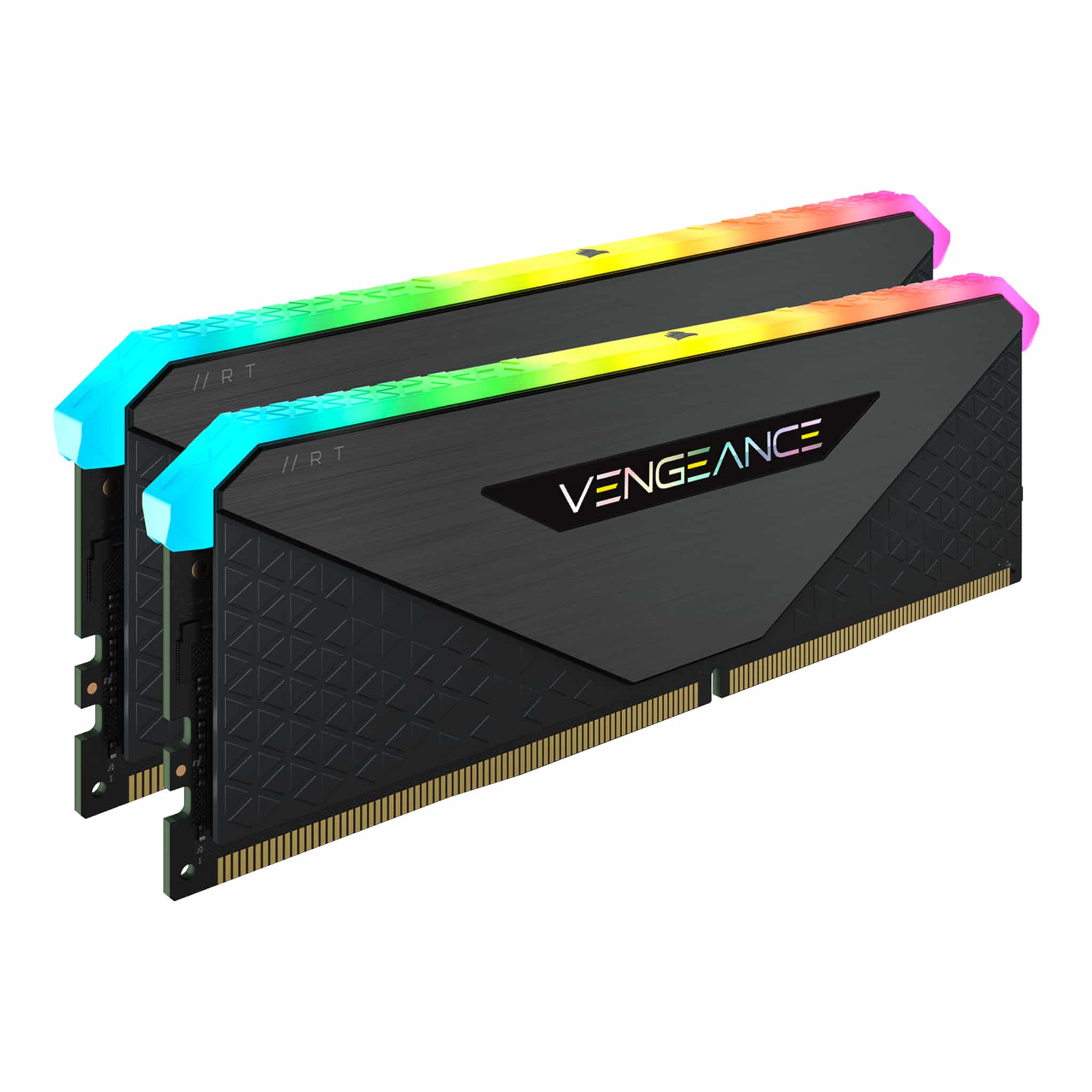 Corsair Vengeance RGB RT 64GB Kit (2x32GB) DDR4 3200MHz C16 Black Desktop Gaming Memory CMN64GX4M2Z3200C16