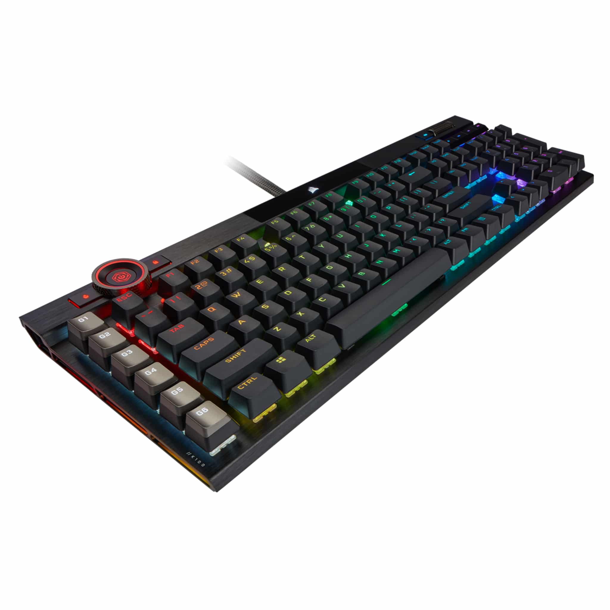 Corsair K100 RGB Black Optical-Mechanical Gaming Keyboard