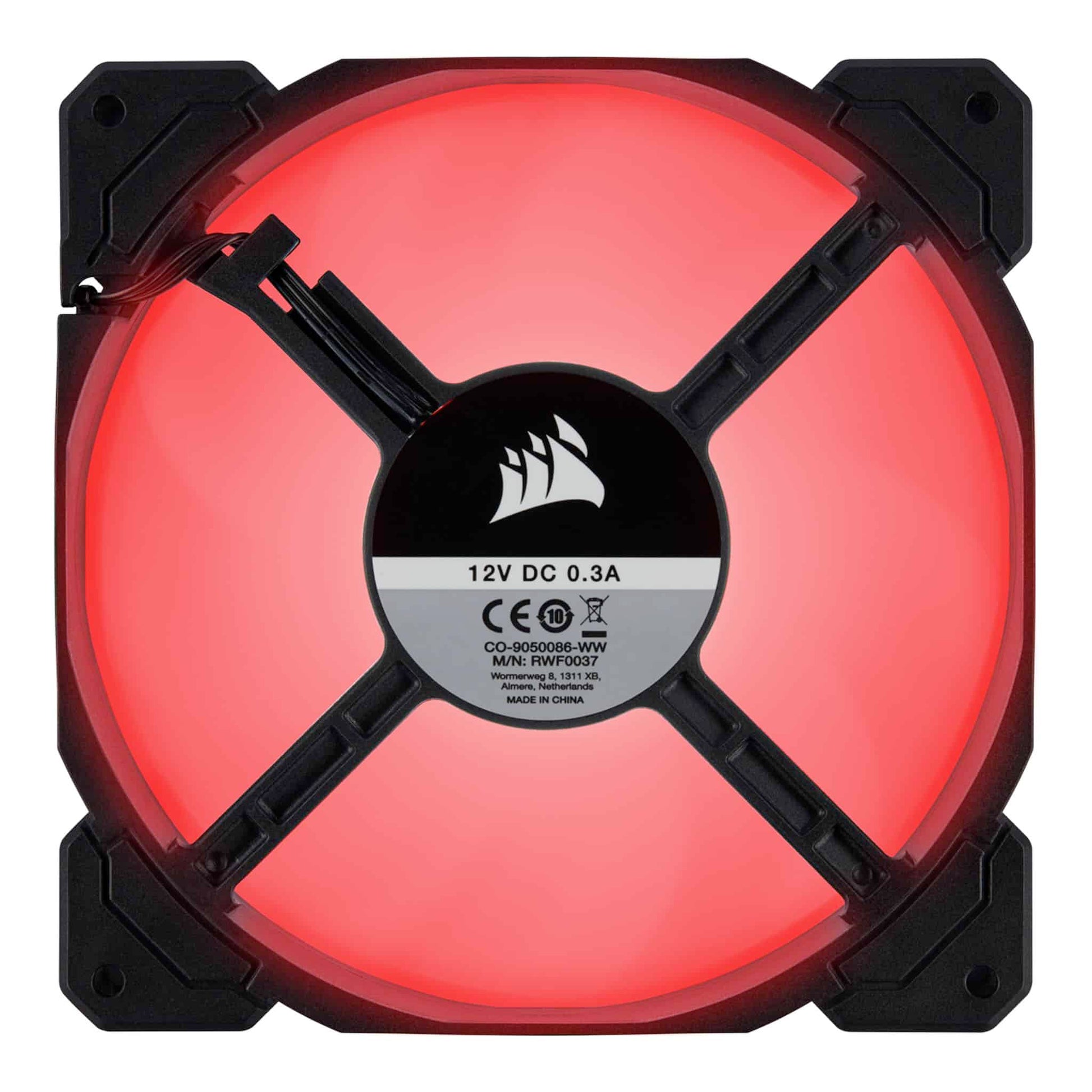 Corsair Air Series AF140 Red LED 140mm Fan