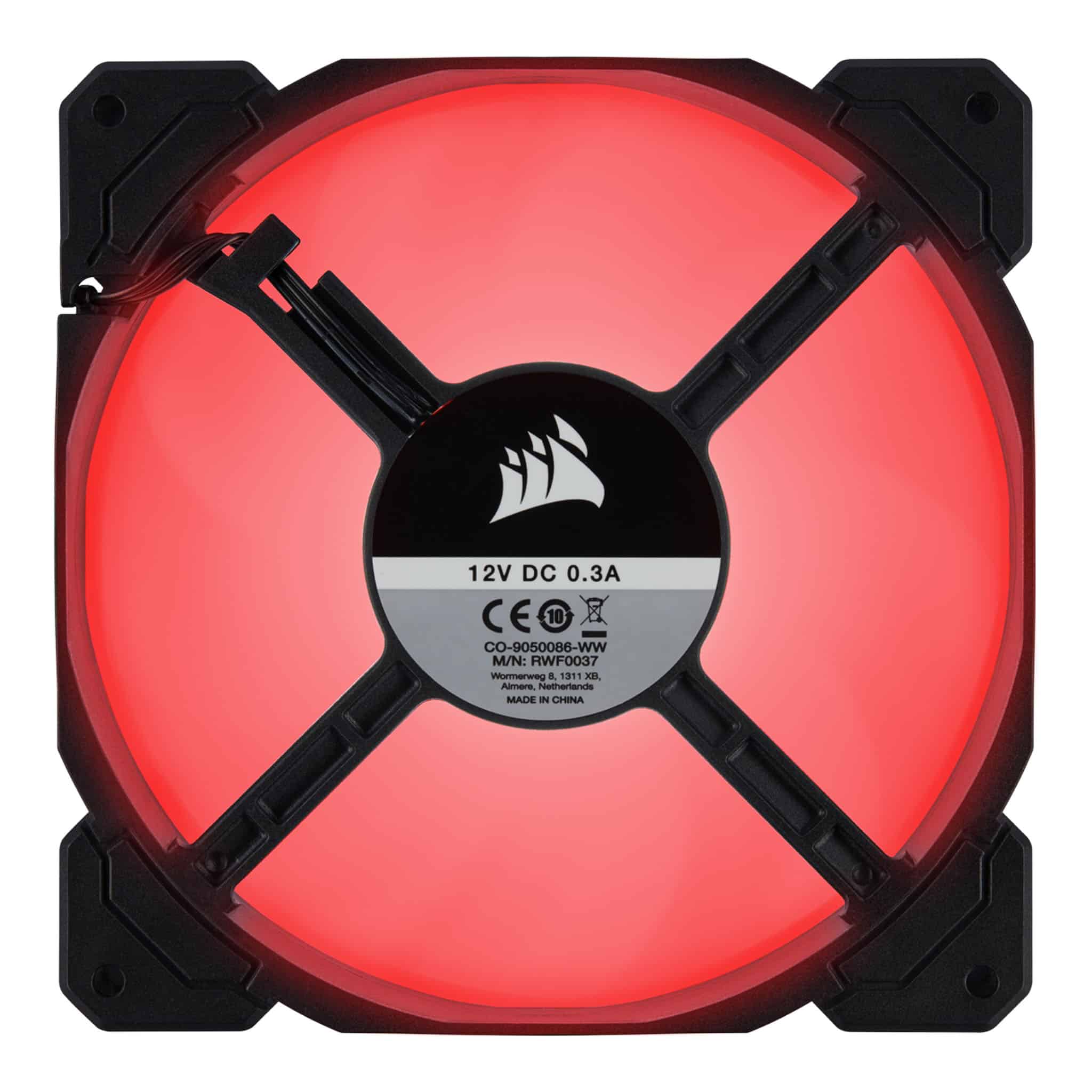 Corsair Air Series AF140 Red LED 140mm Fan