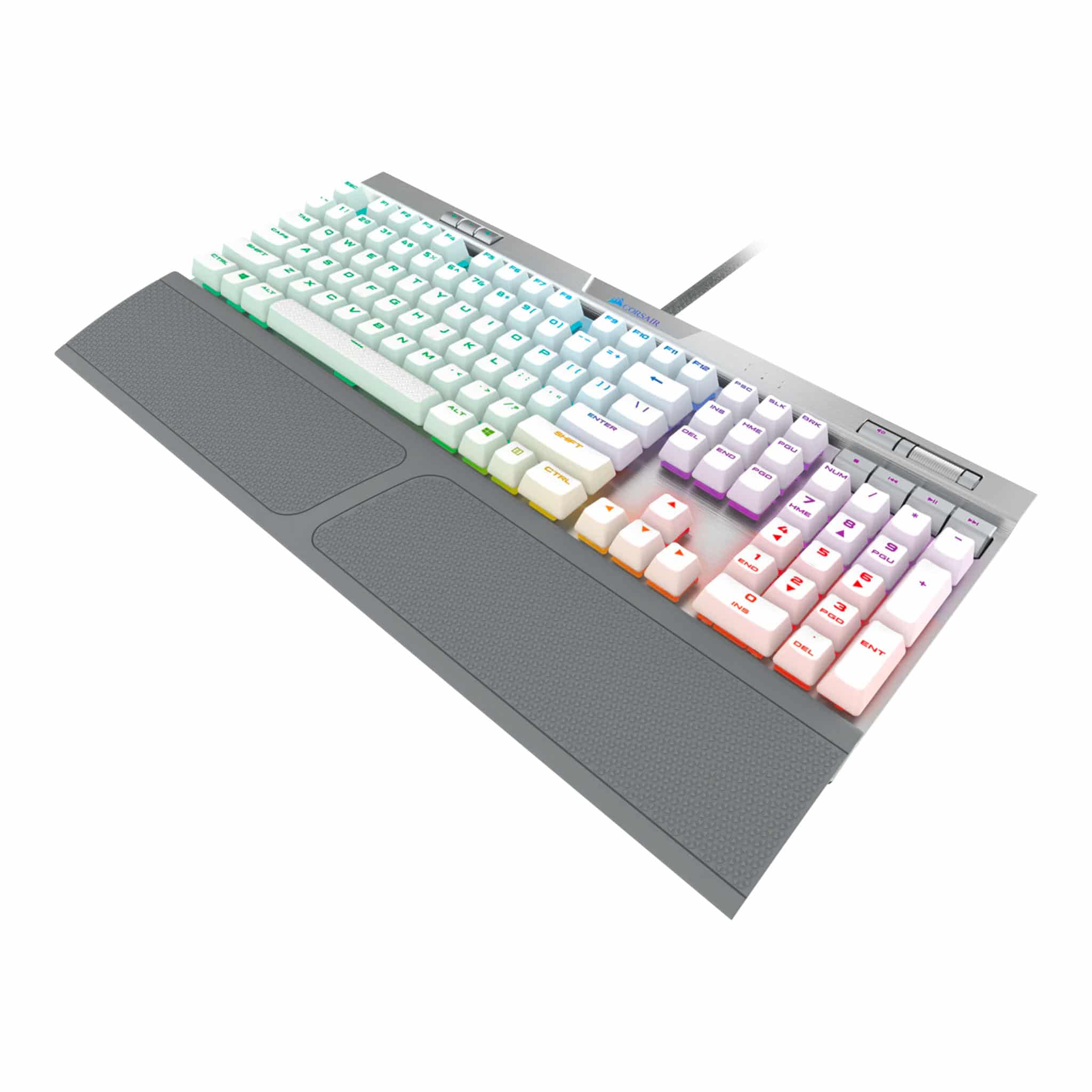 Corsair K70 RGB MK.2 SE Silver Mechanical Gaming Keyboard - Cherry MX Speed