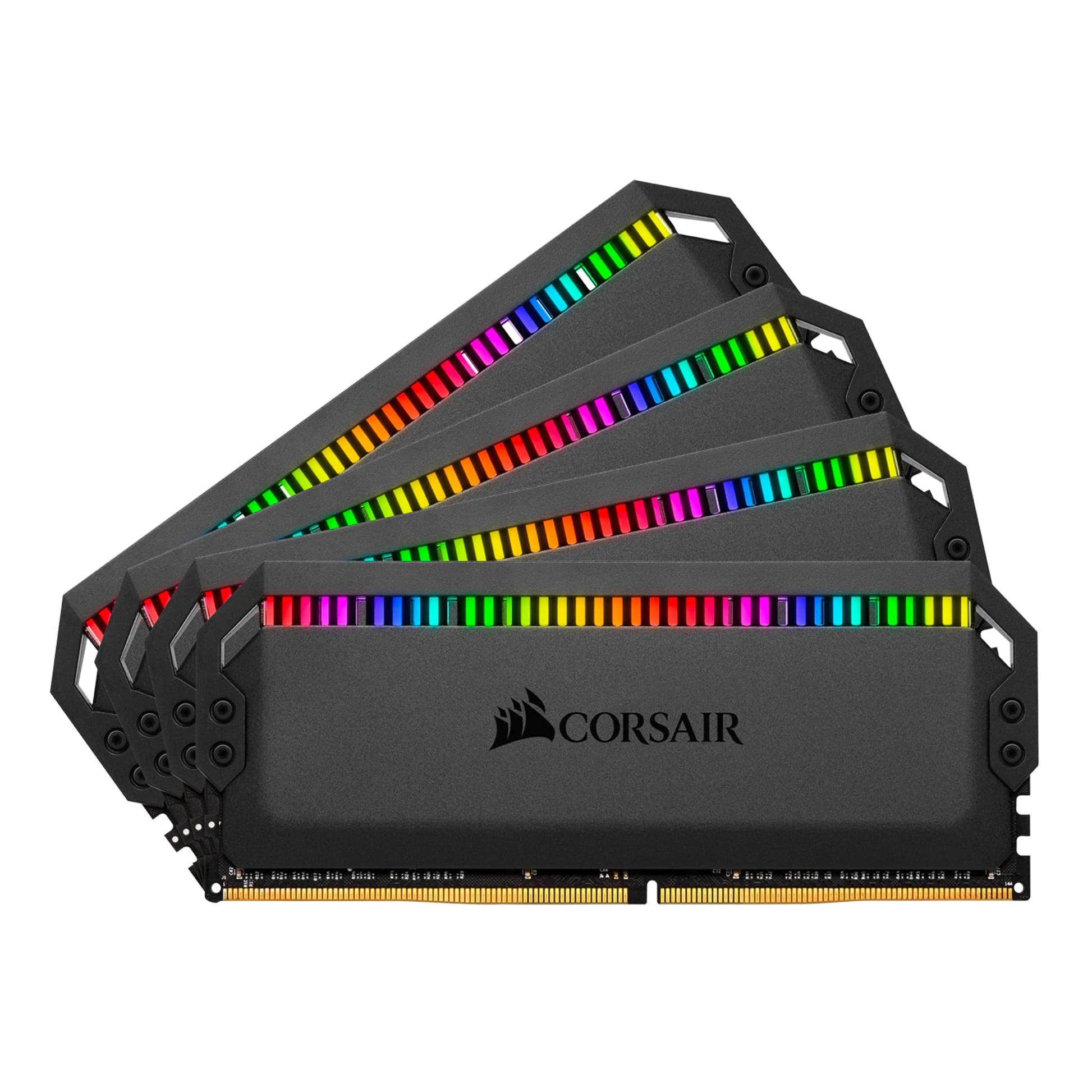 Corsair Dominator Platinum RGB 32GB Kit (4x8GB) DDR4 3200MHz C16 Black Desktop Gaming Memory CMT32GX4M4Z3200C16