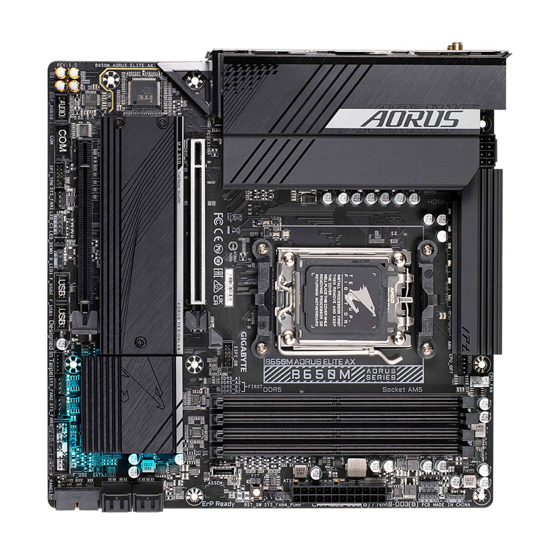 Gigabyte B650M Aorus Elite AX DDR5 AM5 microATX Motherboard