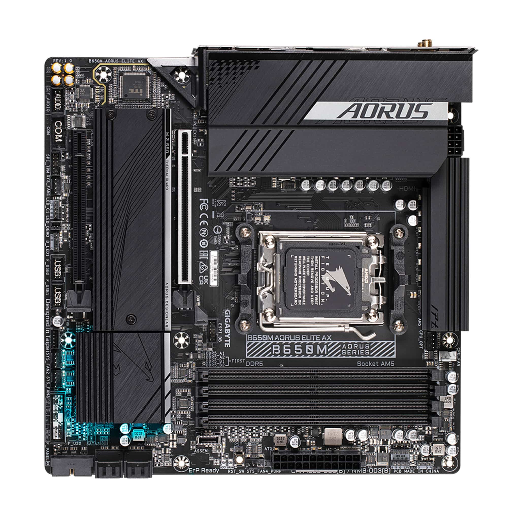 Gigabyte B650M Aorus Elite AX DDR5 AM5 microATX Motherboard