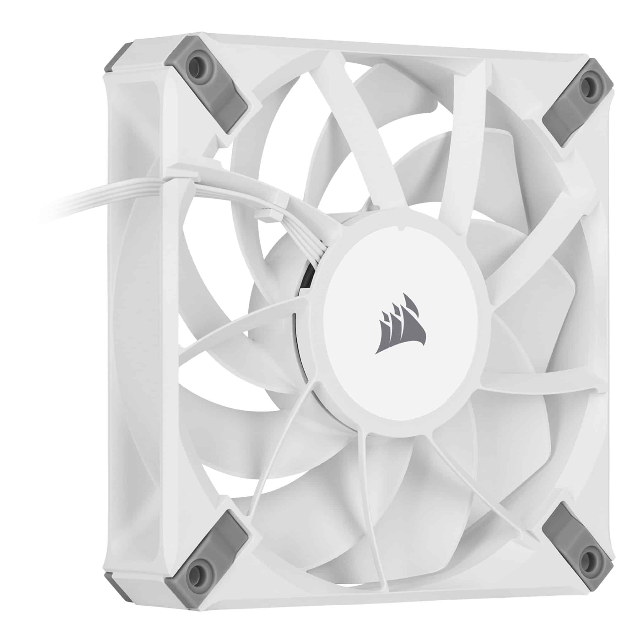 Corsair AF120 ELITE High-Performance 120mm White PWM Fluid Dynamic Bearing Fan