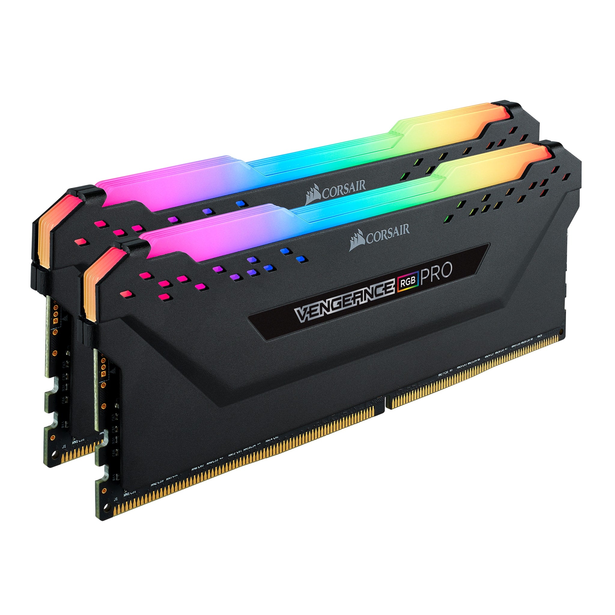 Corsair Vengeance RGB PRO 32GB Kit (2x16GB) DDR4 3200MHz C16 Black Desktop Gaming Memory CMW32GX4M2E3200C16