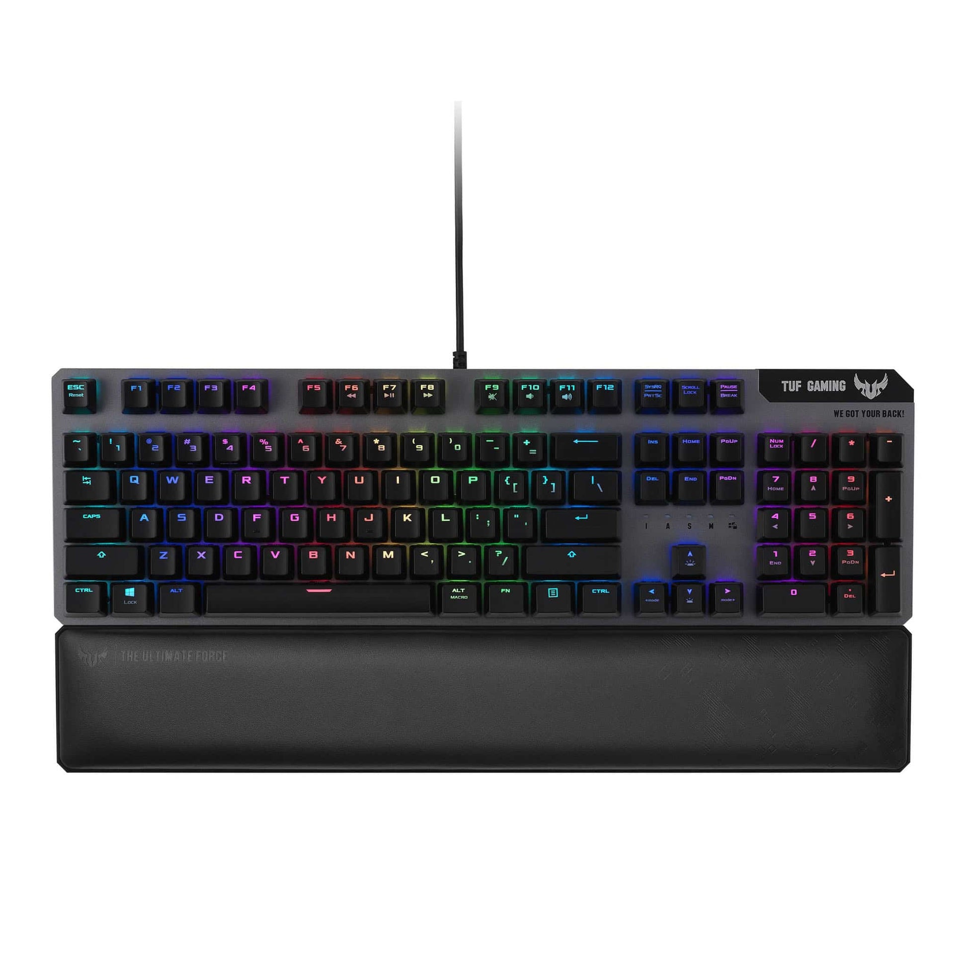 ASUS TUF Gaming K7 Optical-Mech RGB Gaming Keyboard Top