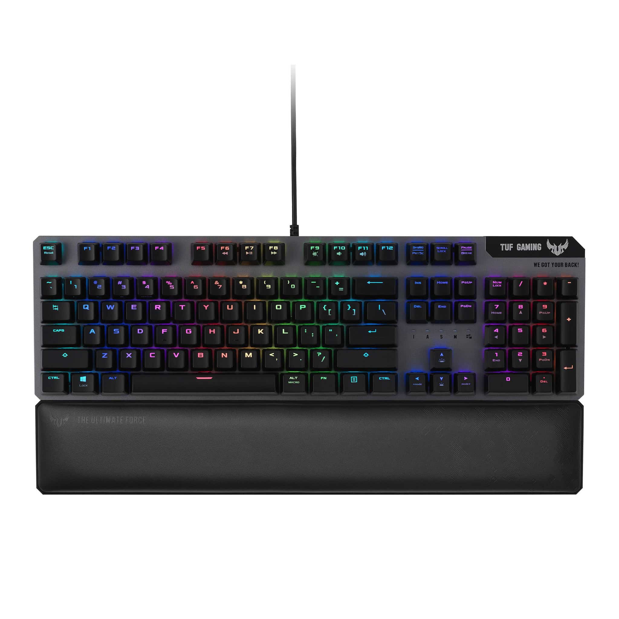 ASUS TUF Gaming K7 Optical-Mech RGB Gaming Keyboard Top