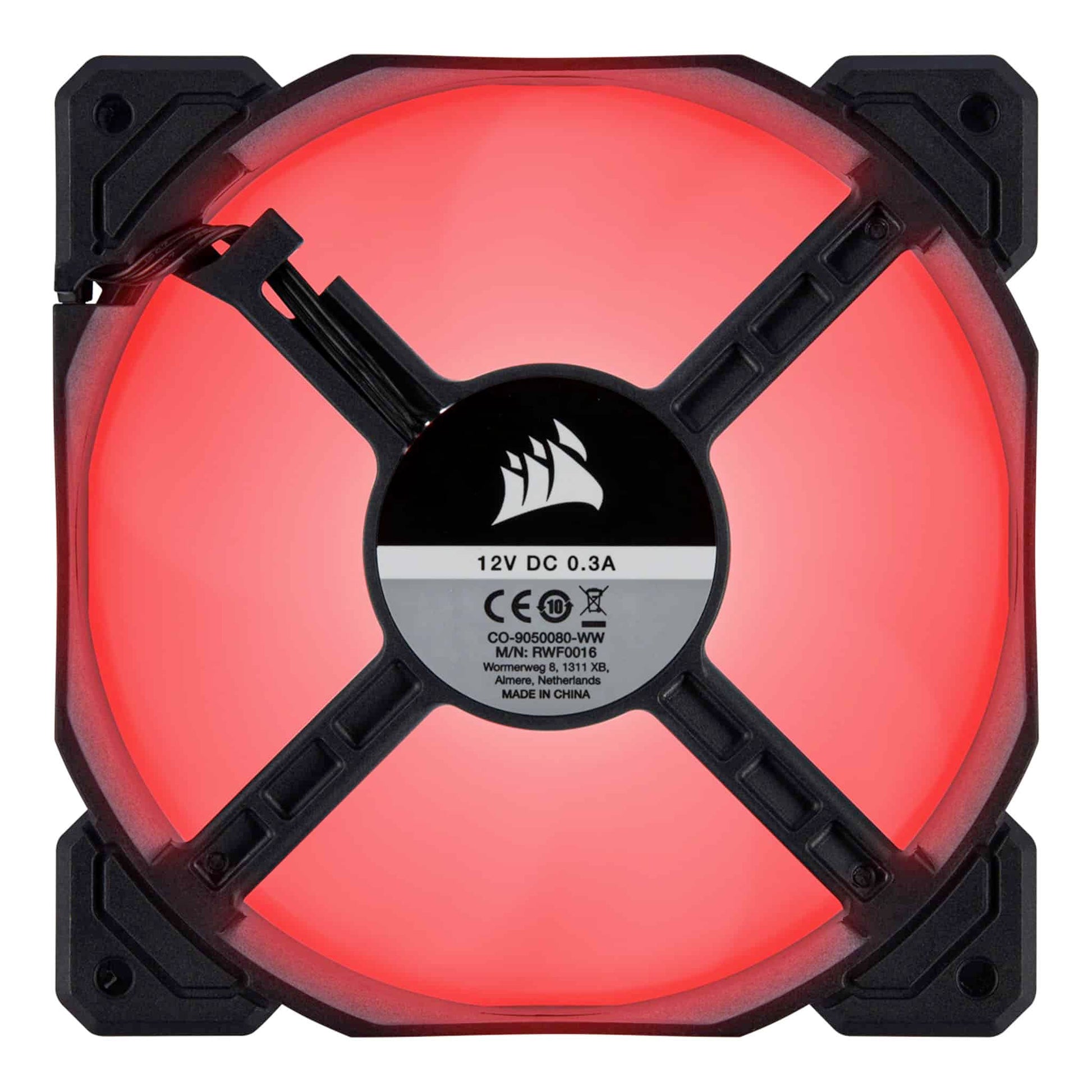 Corsair Air Series AF120 Red LED 120mm Fan