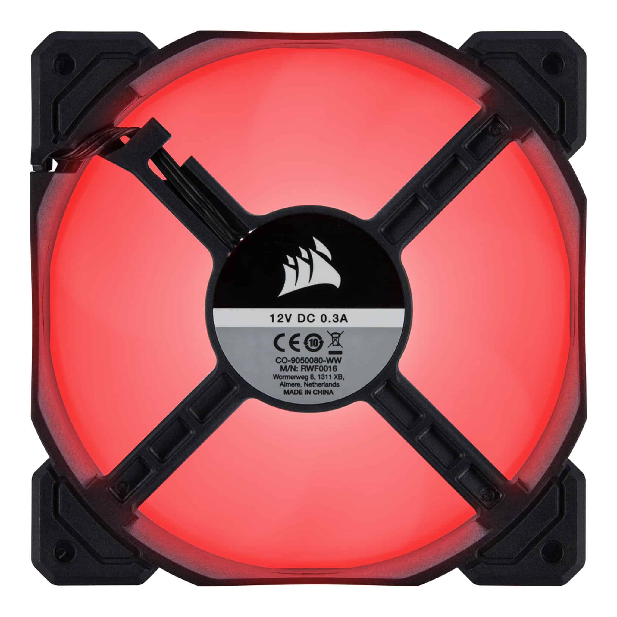 Corsair Air Series AF120 Red LED 120mm Fan