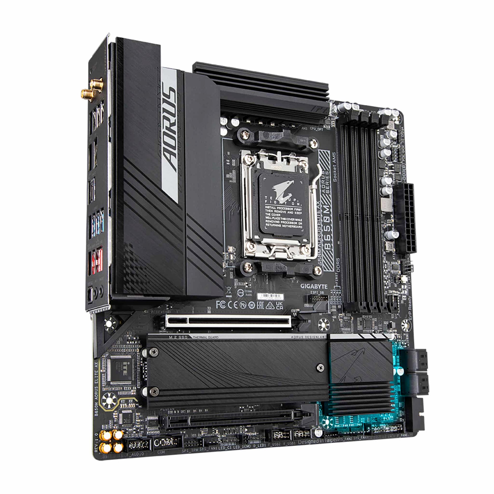 Gigabyte B650M Aorus Elite AX DDR5 AM5 microATX Motherboard