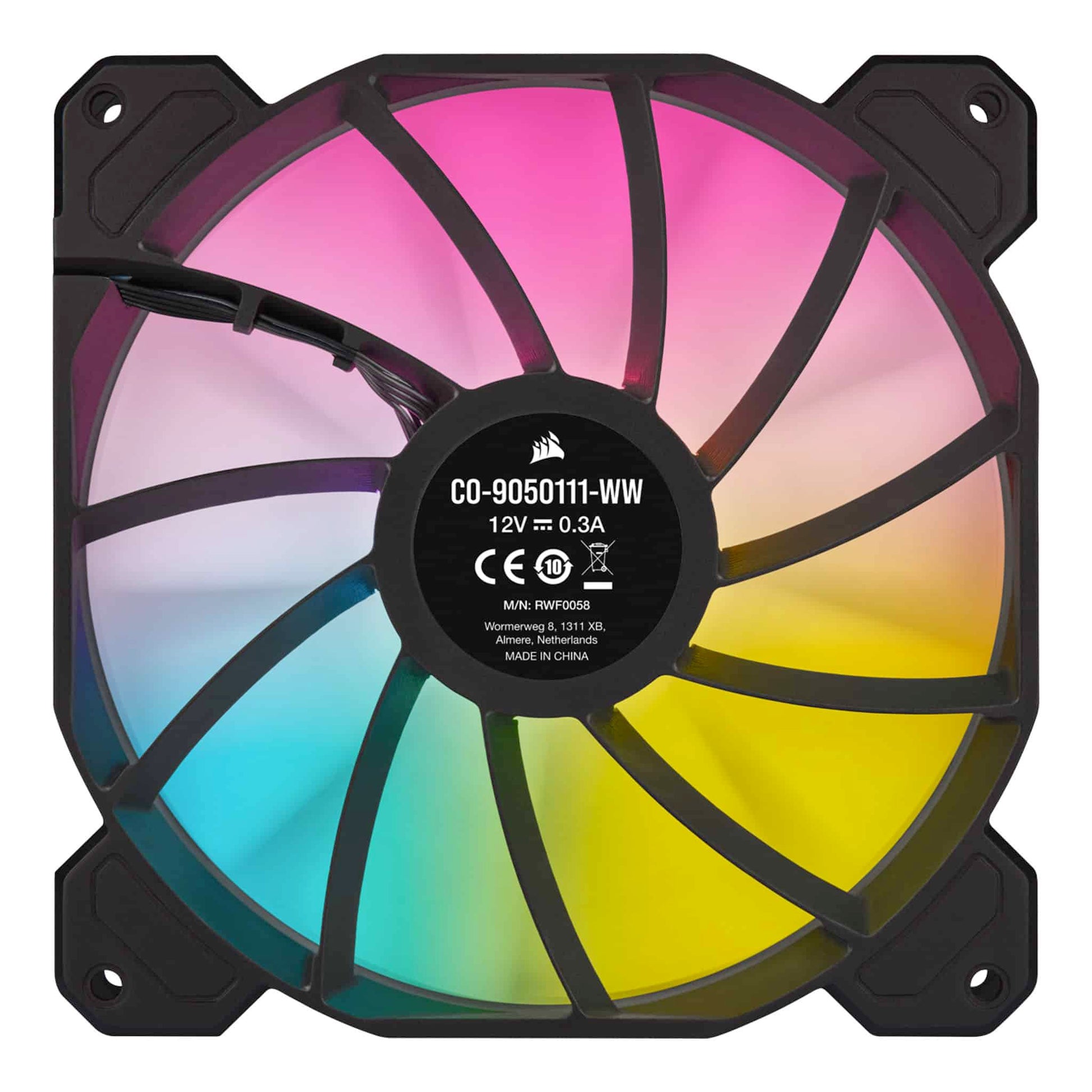 Corsair iCUE SP140 RGB ELITE 140mm PWM Fan
