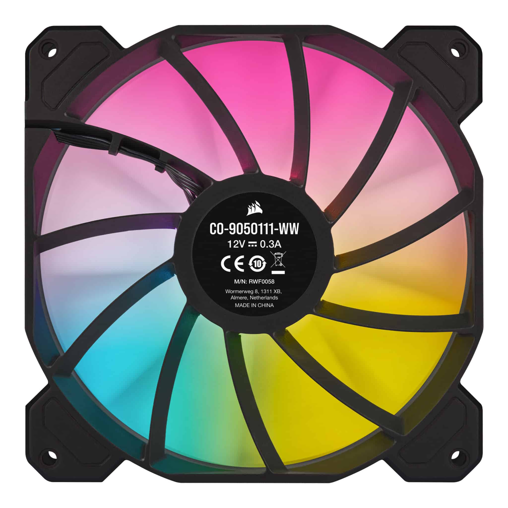Corsair iCUE SP140 RGB ELITE 140mm PWM Fan