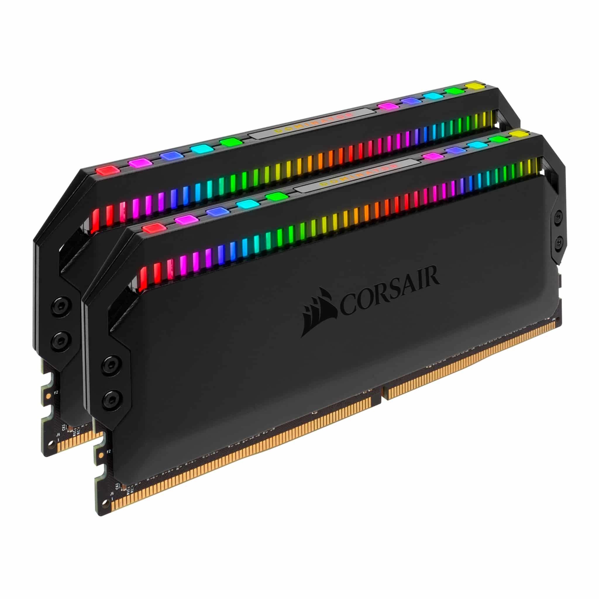 Corsair Dominator Platinum RGB 16GB Kit (2x8GB) DDR4 3600MHz C18 Black Desktop Gaming Memory CMT16GX4M2C3600C18