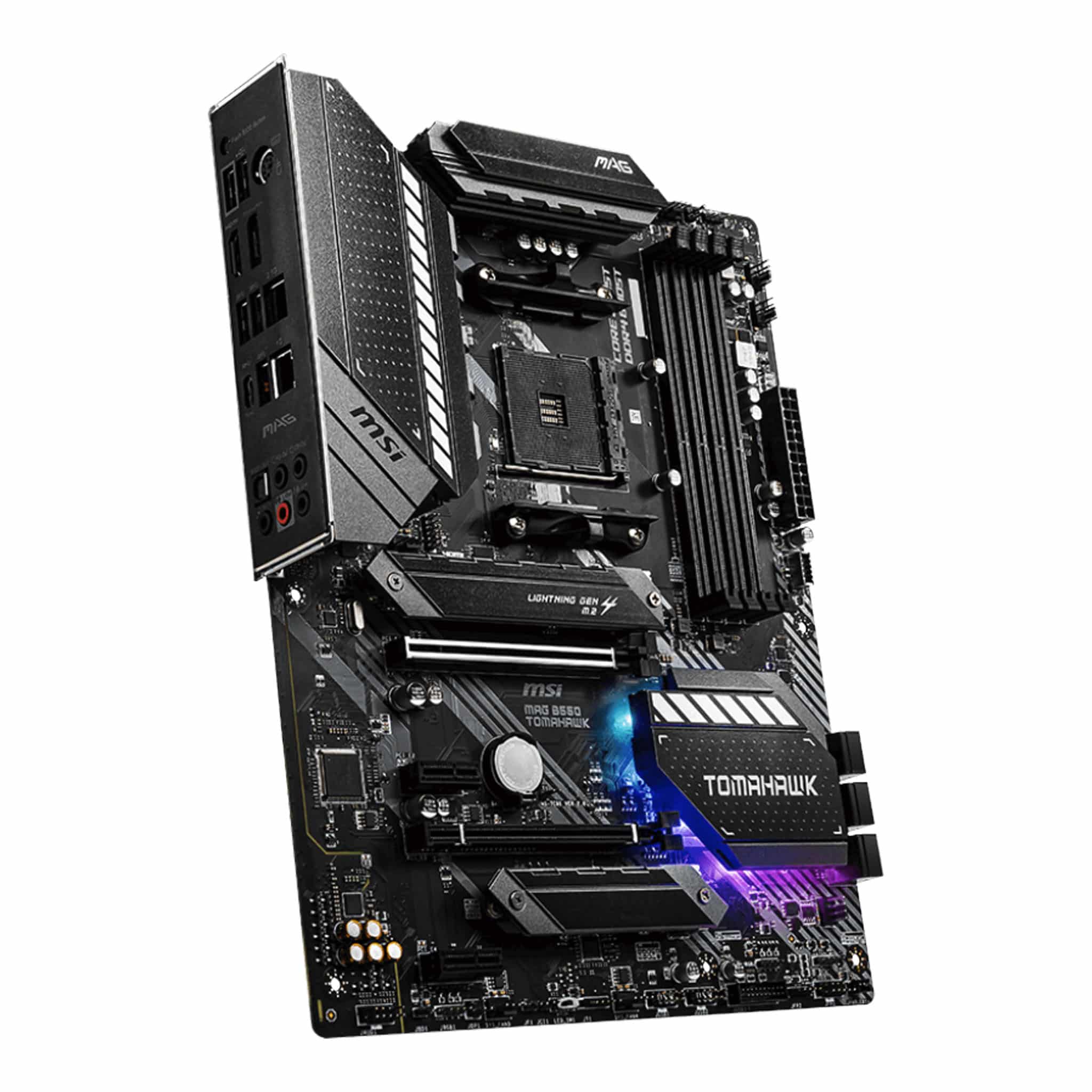 MSI MAG B550 Tomahawk DDR4 AM4 ATX Motherboard
