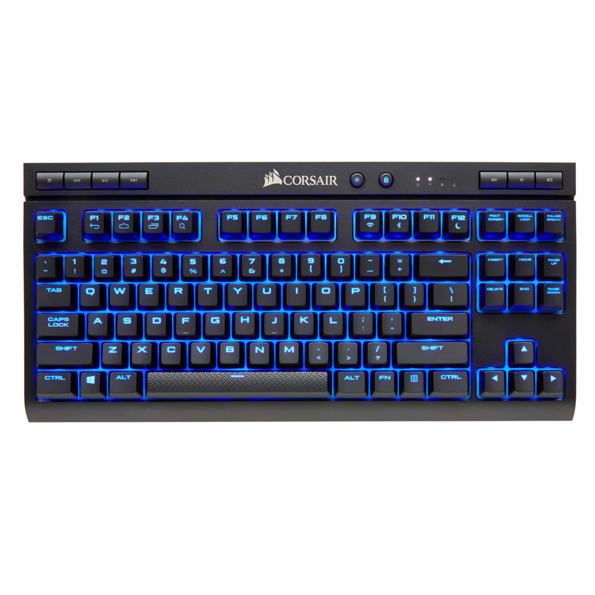 Corsair K63 Blue LED Wireless Mechanical Gaming Keyboard - Cherry MX Red