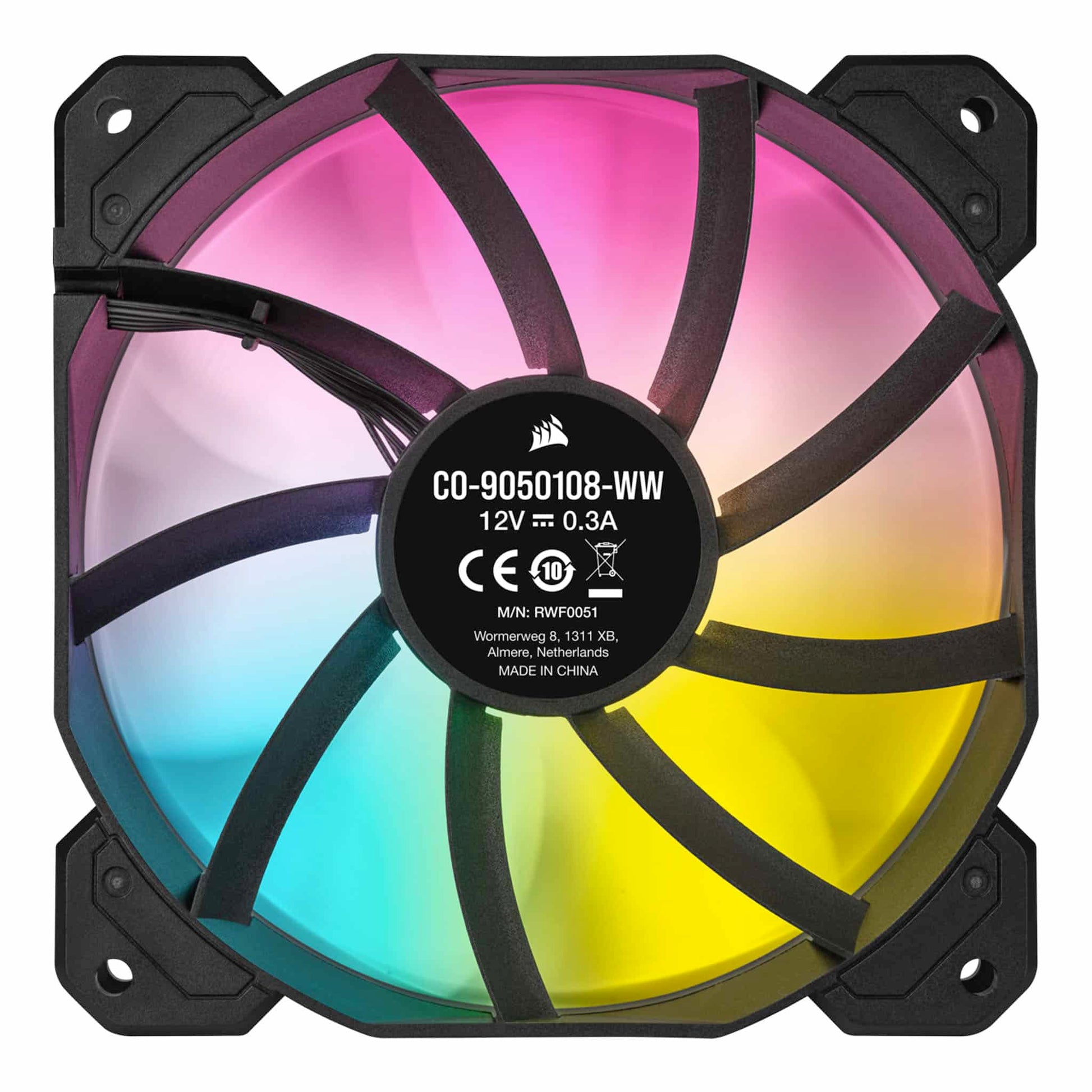 Corsair iCUE SP120 RGB ELITE 120mm PWM Fan