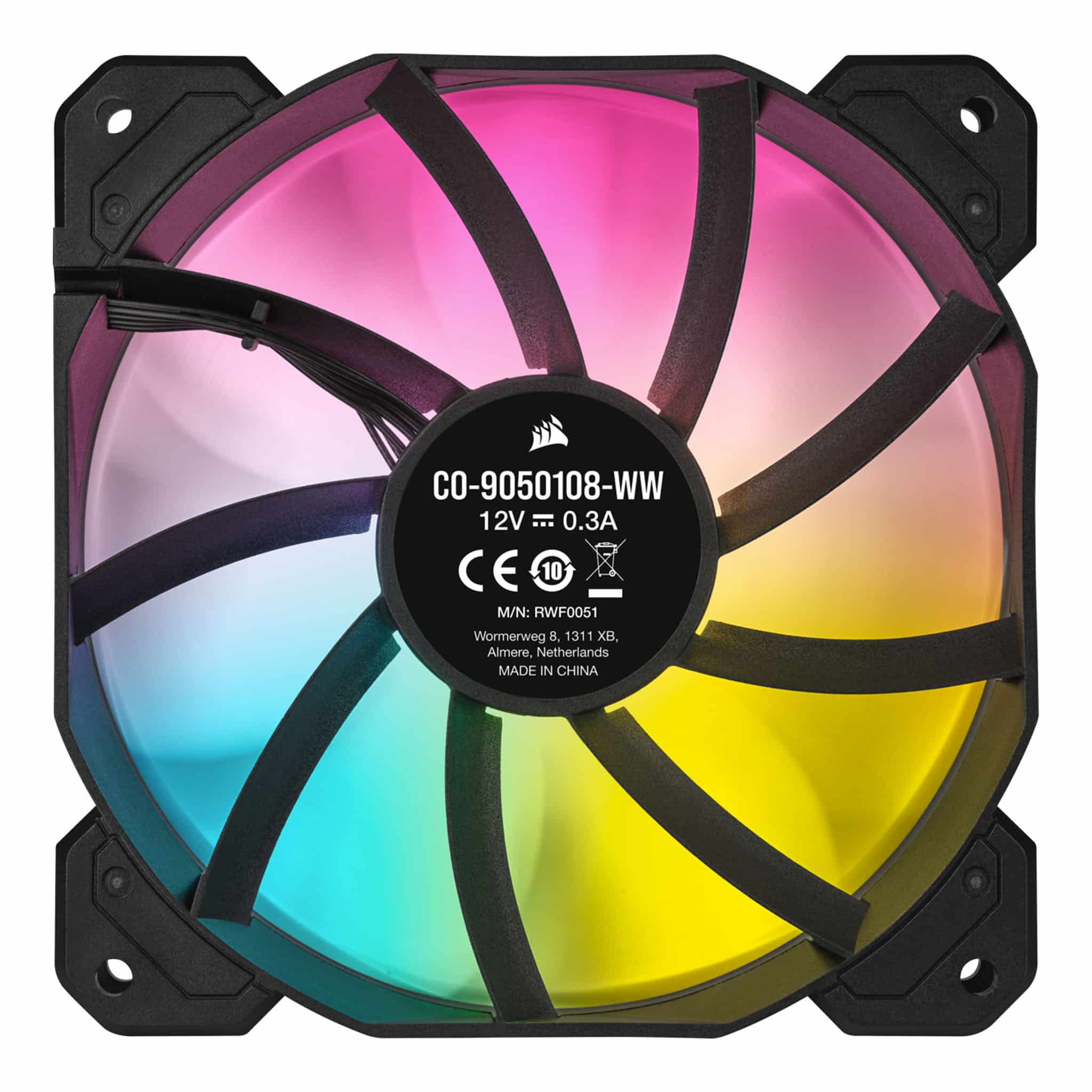 Corsair iCUE SP120 RGB ELITE 120mm PWM Fan