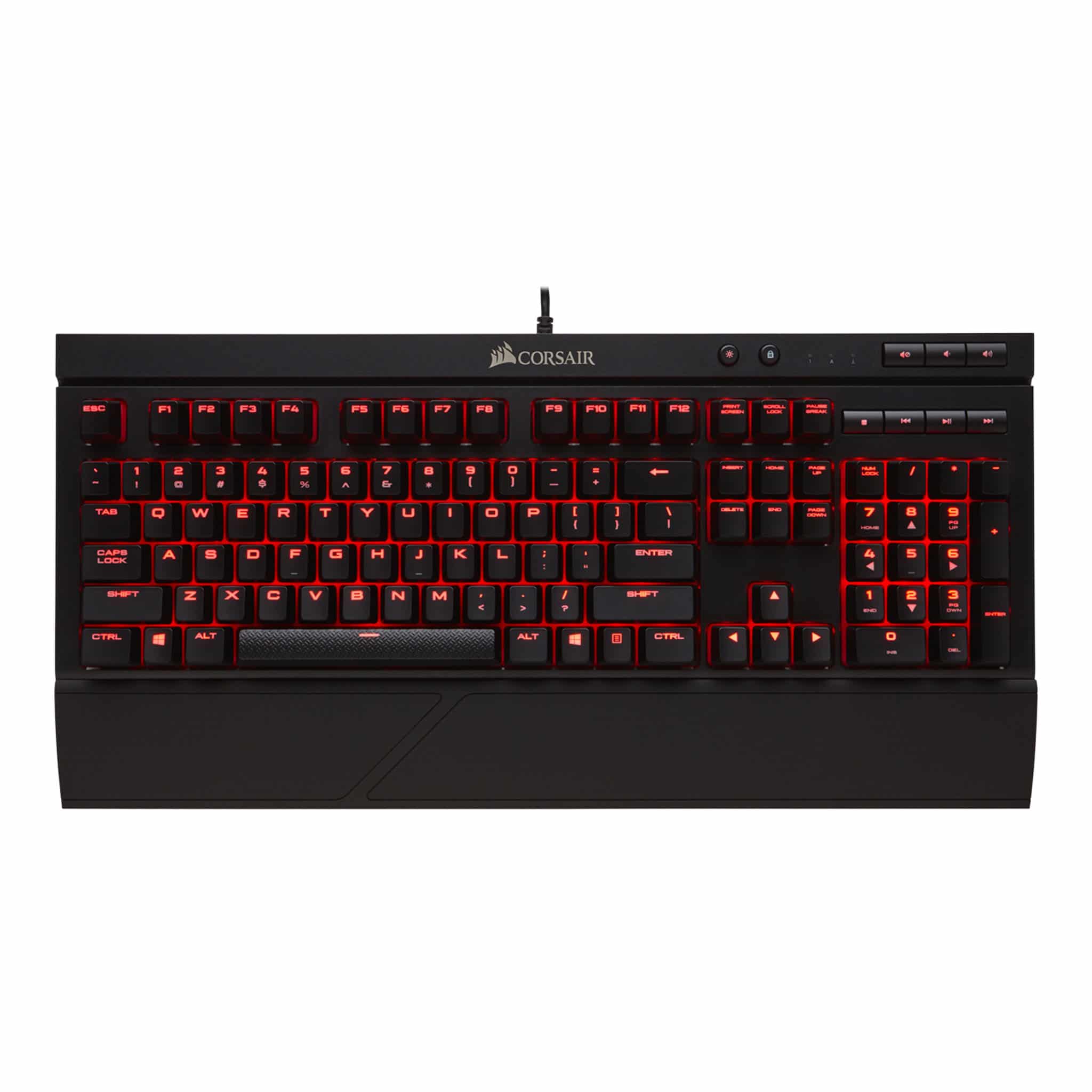 Corsair K68 Red LED Mechanical Gaming Keyboard