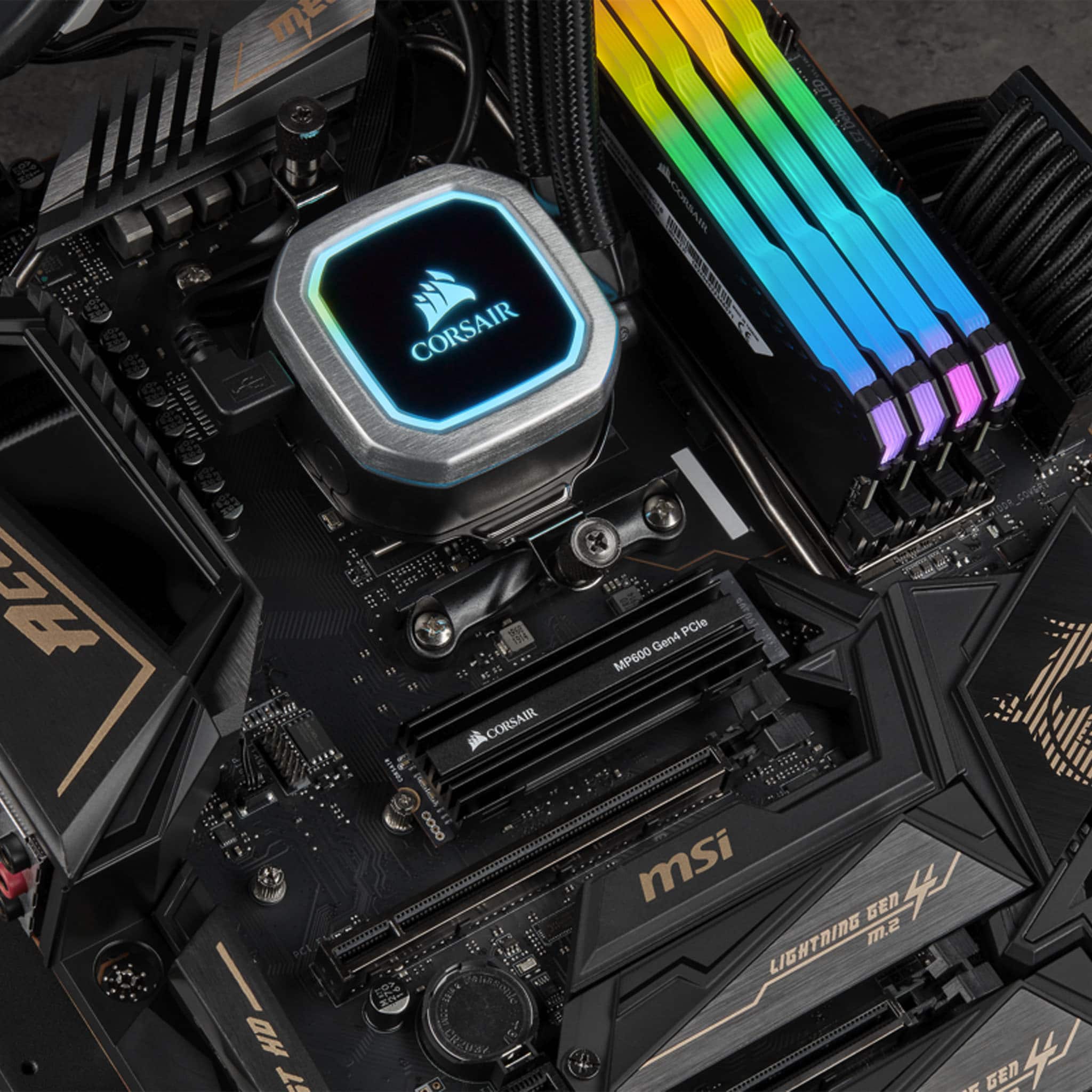 Corsair Force Series MP600 PCIe Gen4 M.2 NVMe SSD