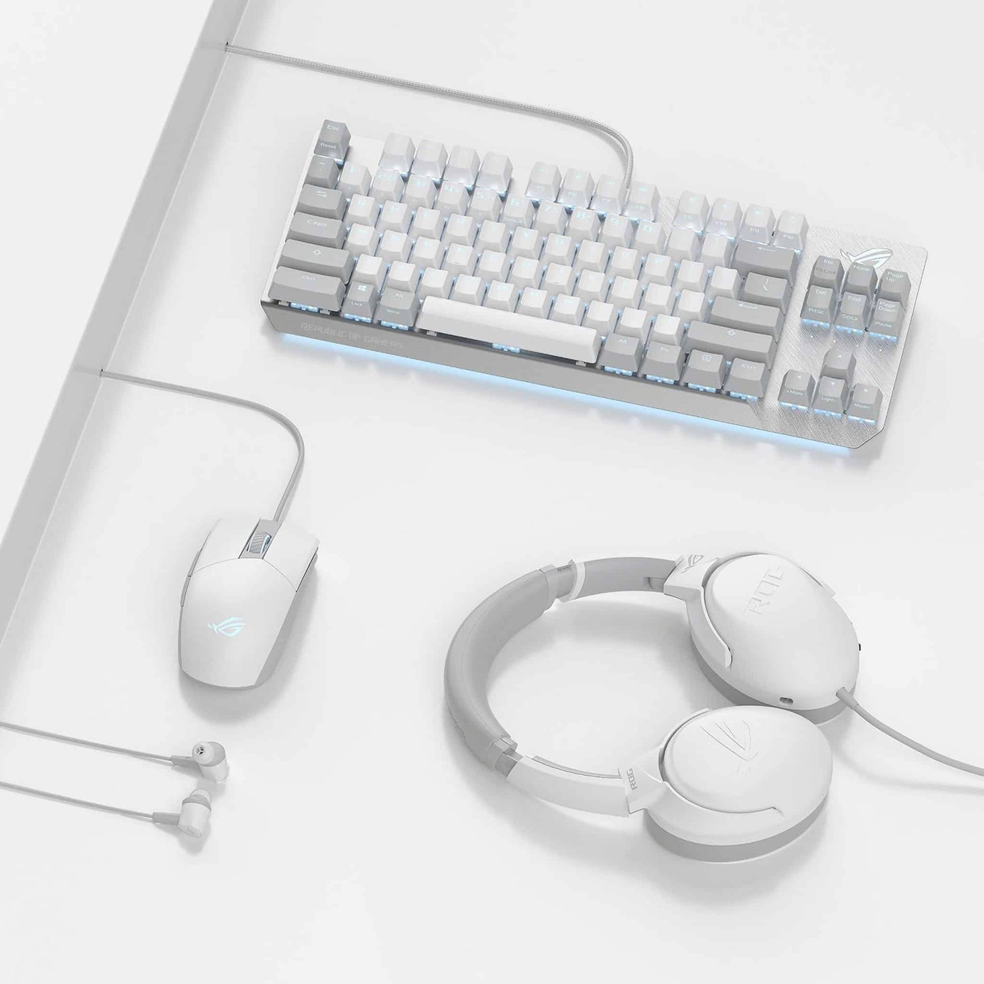 ASUS ROG Moonlight White Product Series