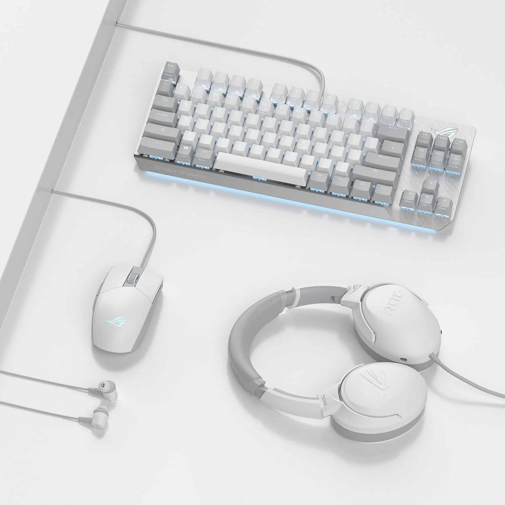 ASUS ROG Moonlight White Product Series