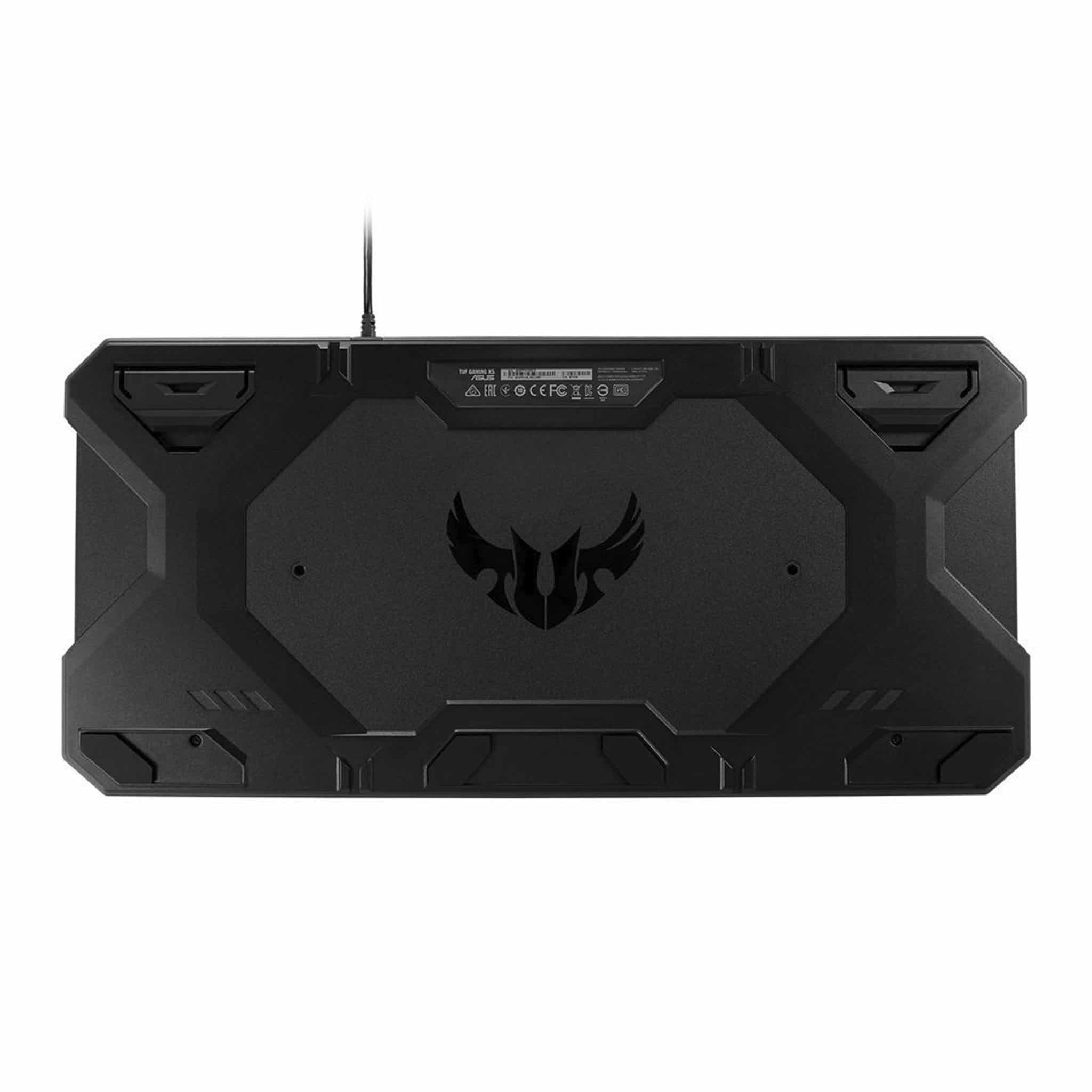 ASUS TUF Gaming K5 RGB Gaming Keyboard Bottom
