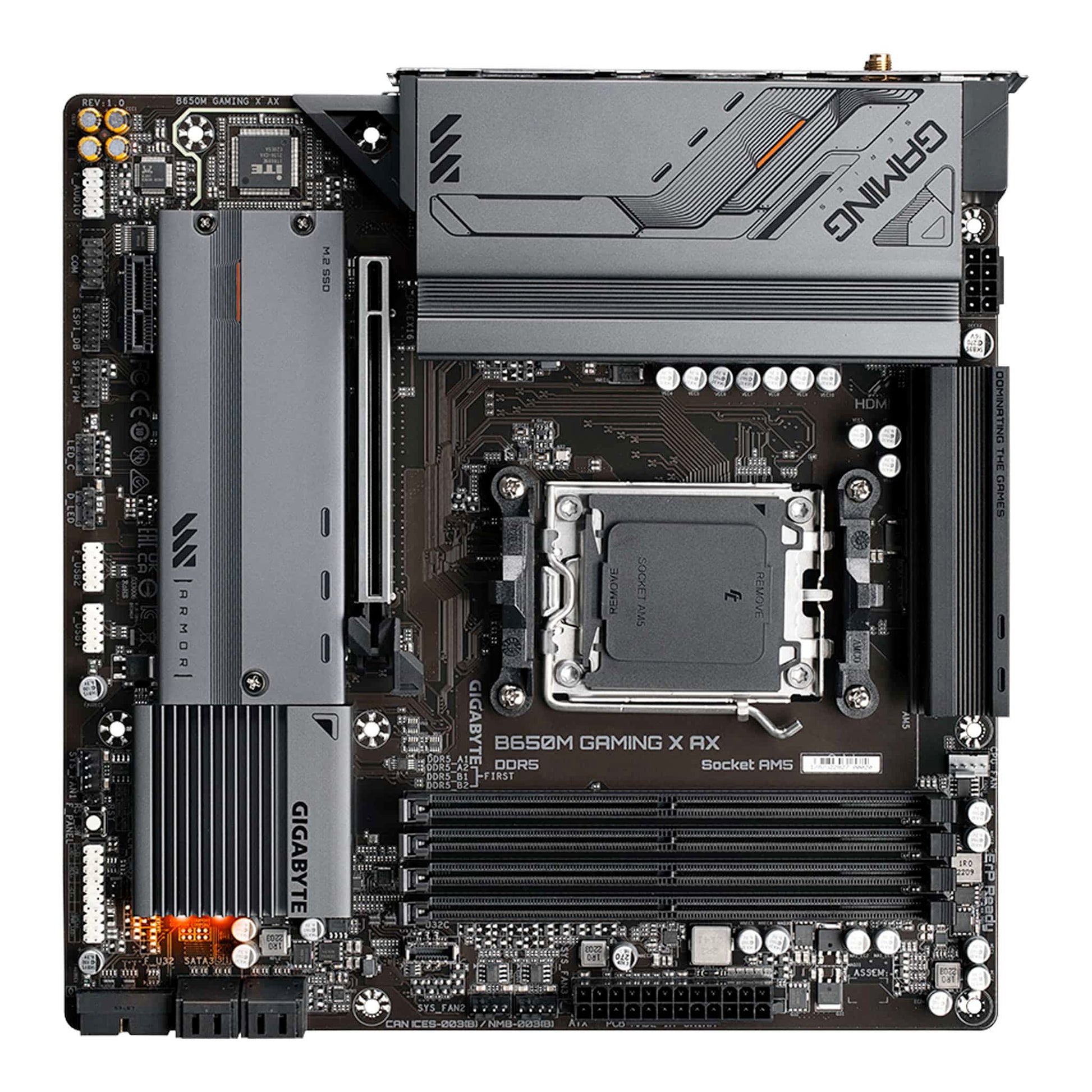Gigabyte B650M GAMING X AX DDR5 AM5 microATX Motherboard