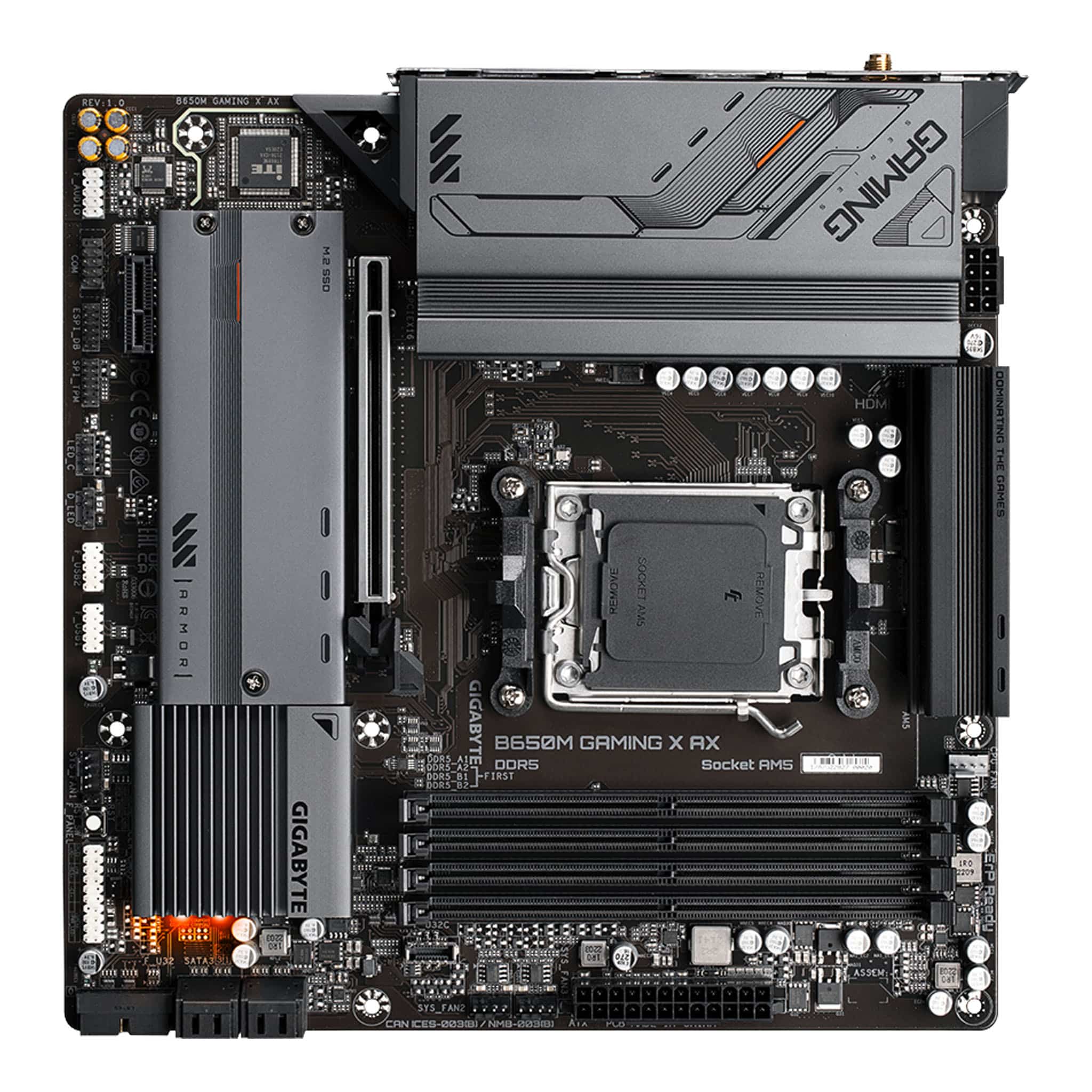 Gigabyte B650M GAMING X AX DDR5 AM5 microATX Motherboard