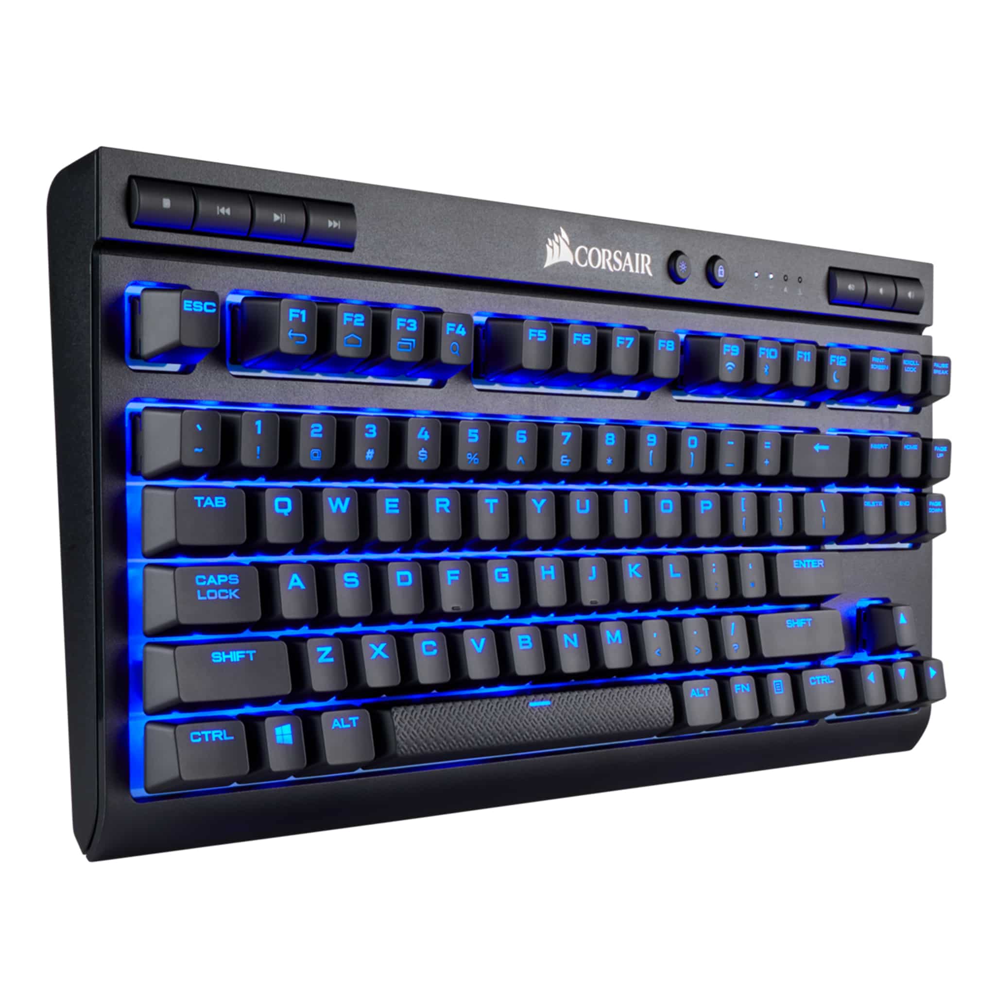 Corsair K63 Blue LED Wireless Mechanical Gaming Keyboard - Cherry MX Red