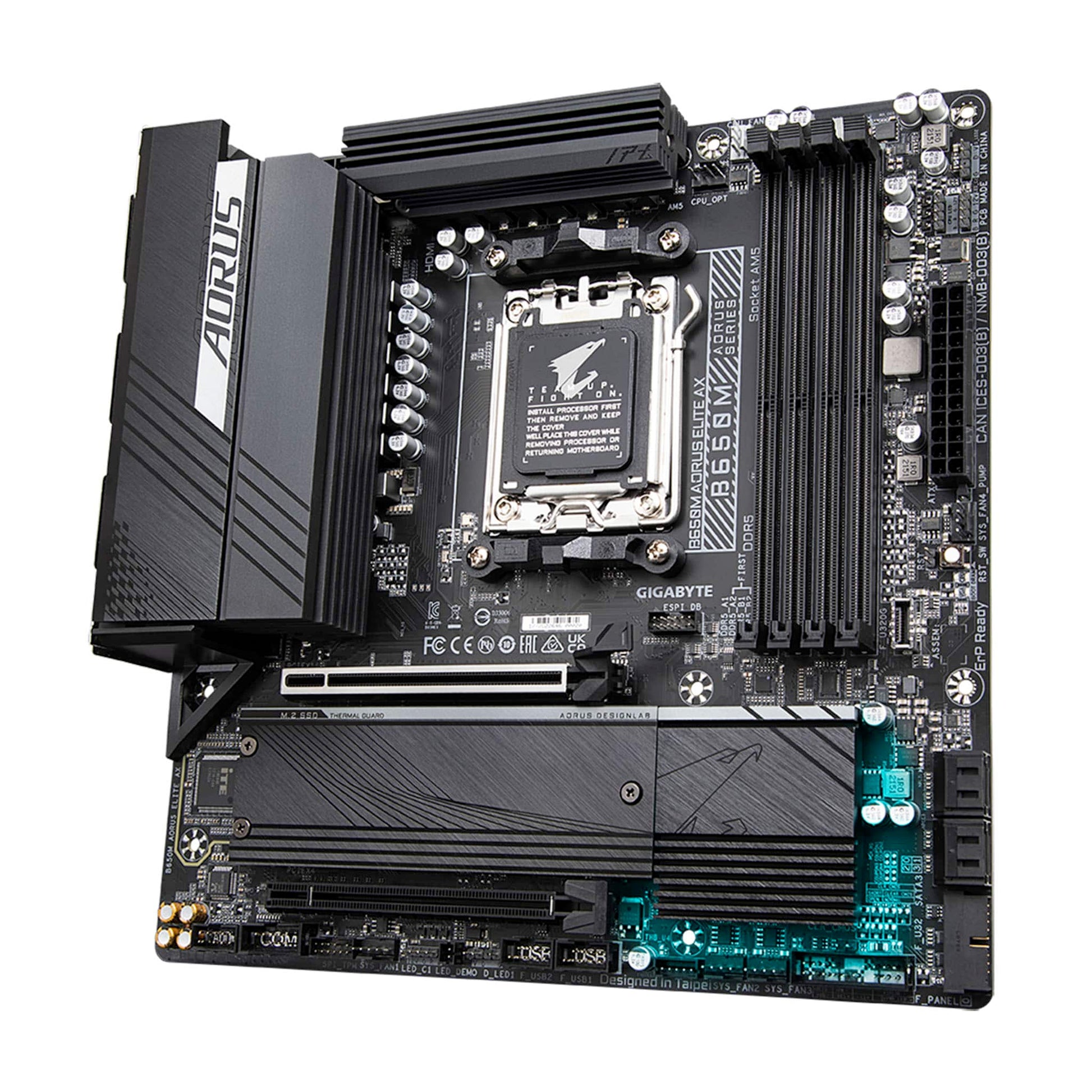 Gigabyte B650M Aorus Elite AX DDR5 AM5 microATX Motherboard