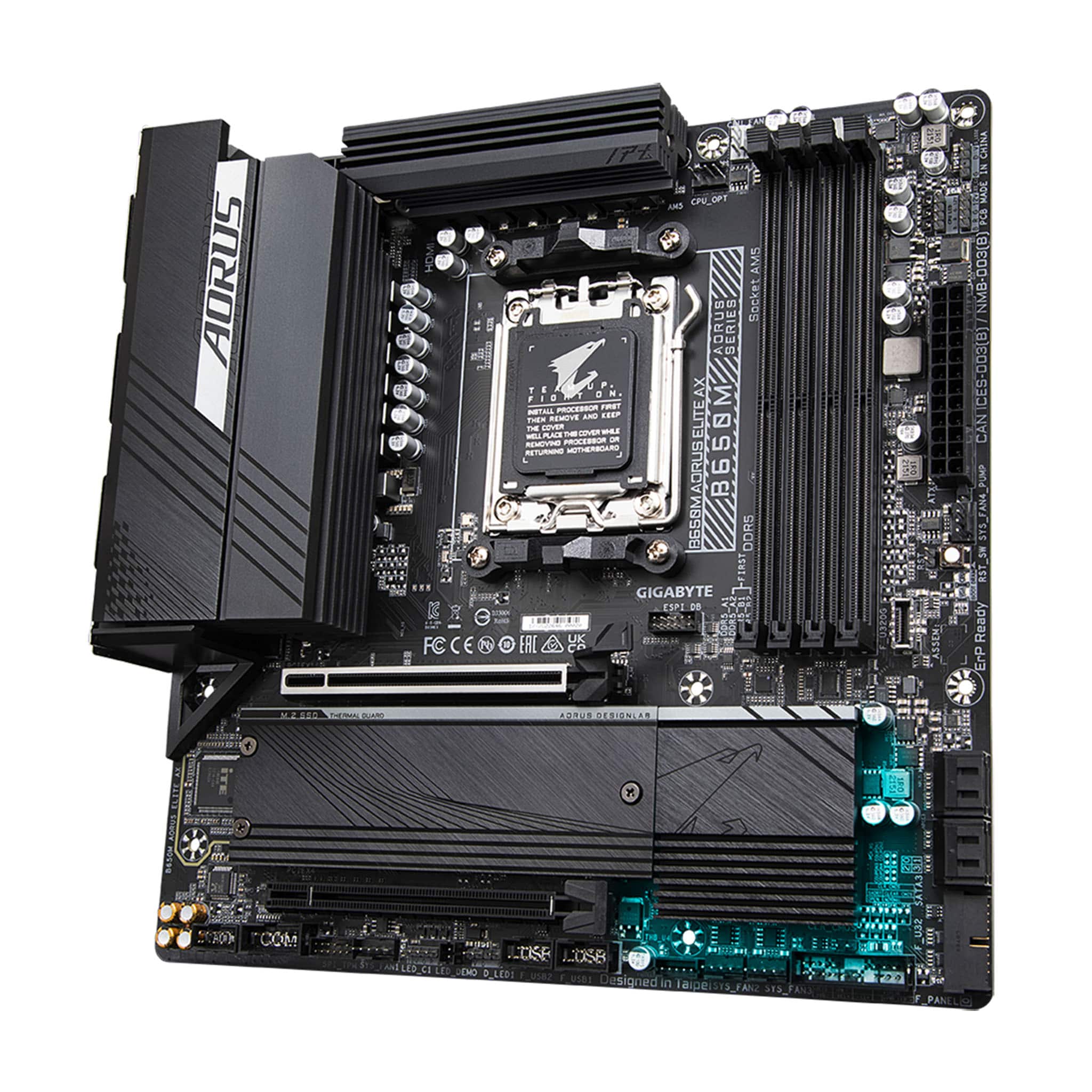 Gigabyte B650M Aorus Elite AX DDR5 AM5 microATX Motherboard