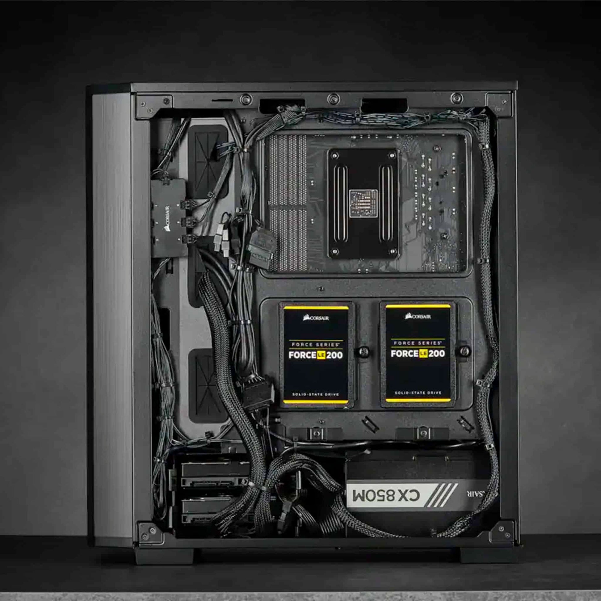 Corsair Carbide Series 175R Black RGB Tempered Glass Mid-Tower Quiet ATX Gaming Case