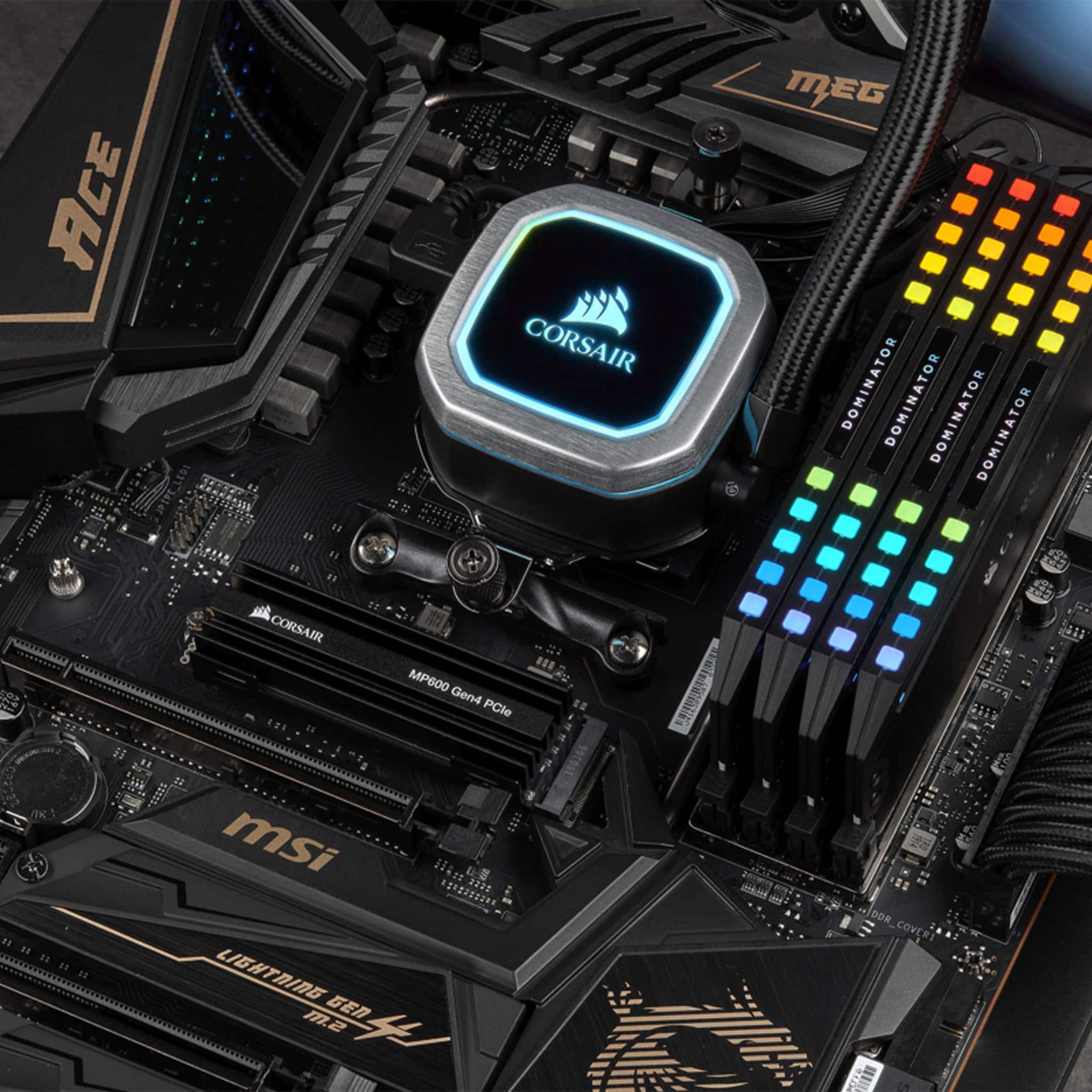 Corsair Force Series MP600 PCIe Gen4 M.2 NVMe SSD