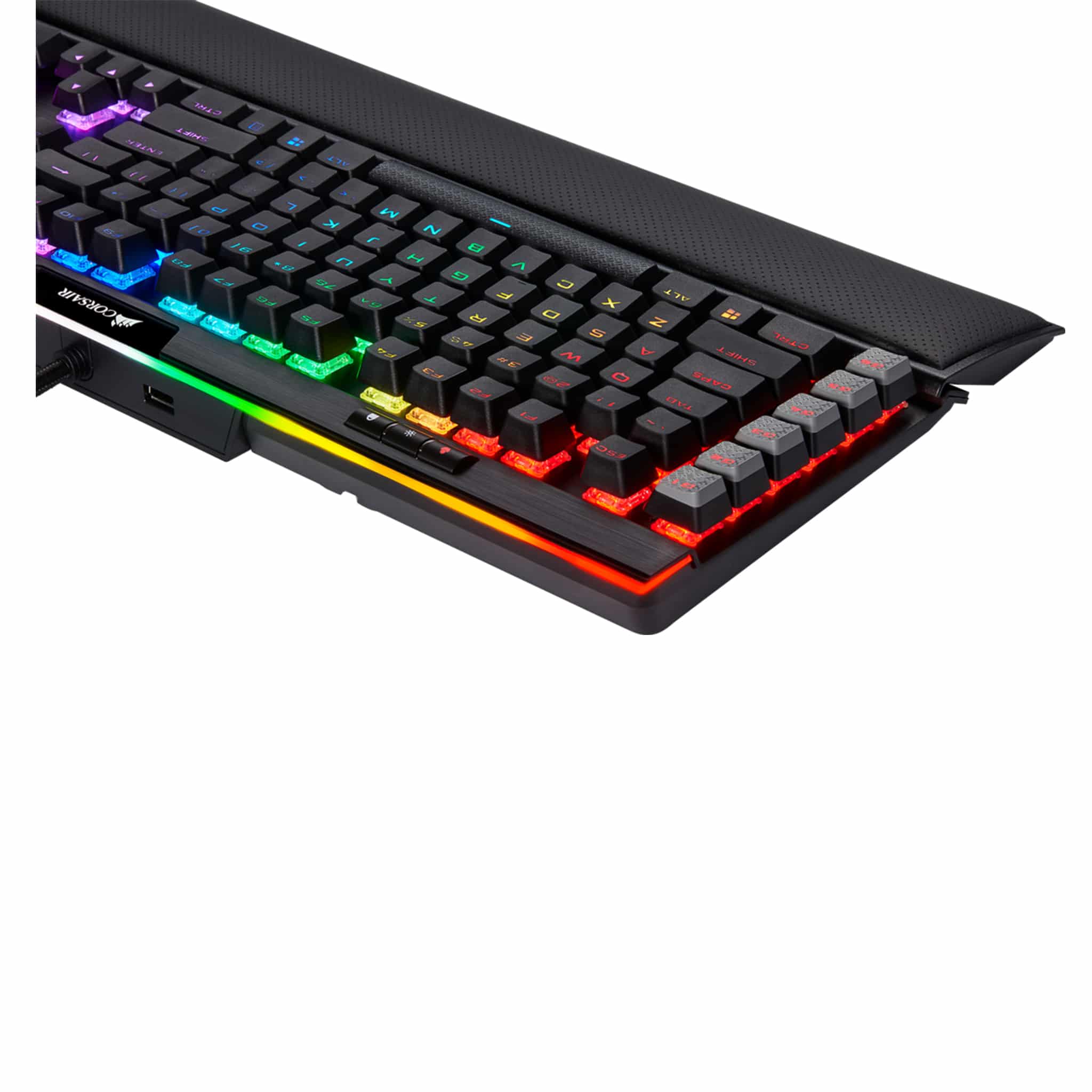 Corsair K95 RGB PLATINUM XT Black Mechanical Gaming Keyboard - Cherry MX Brown
