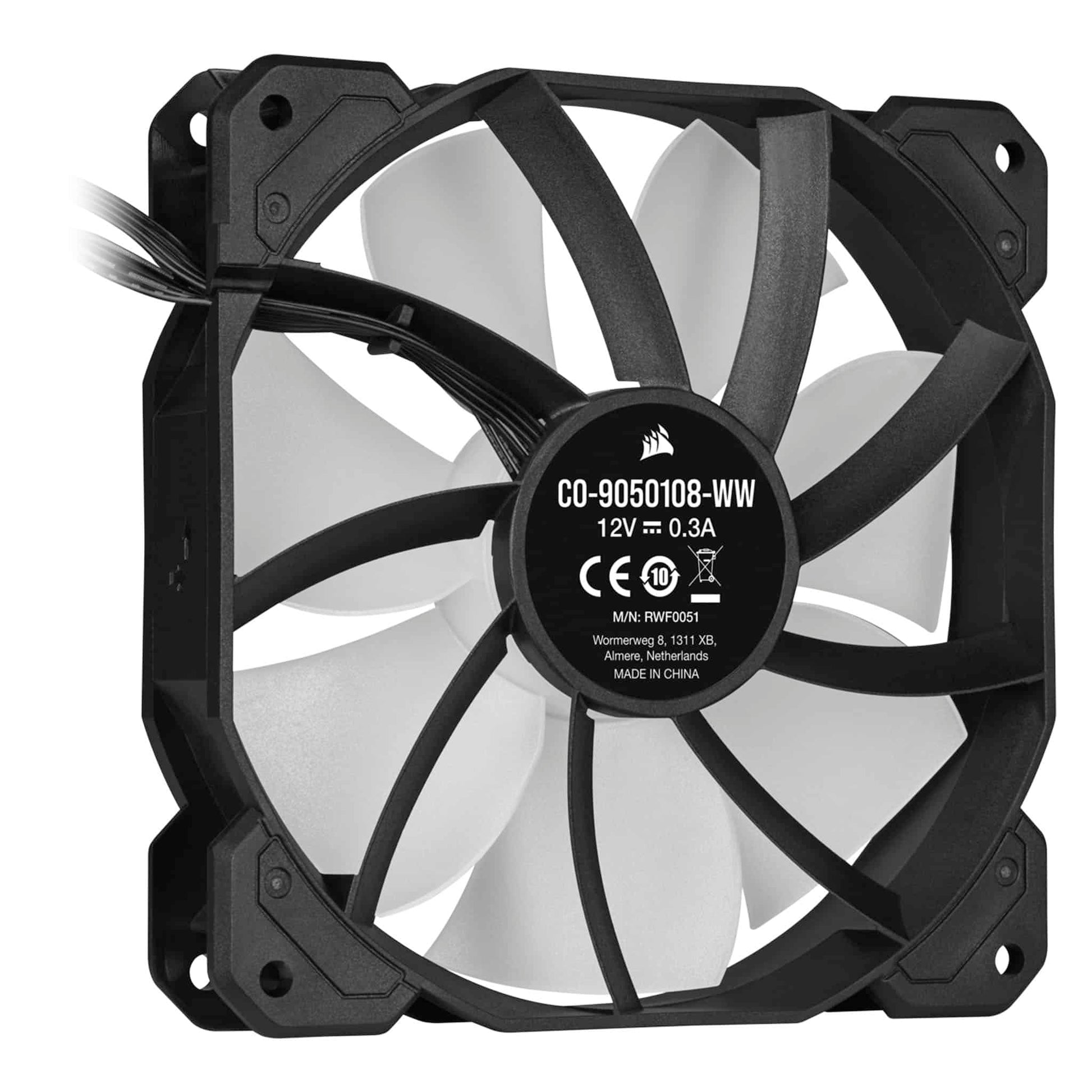 Corsair iCUE SP120 RGB ELITE 120mm PWM Fan