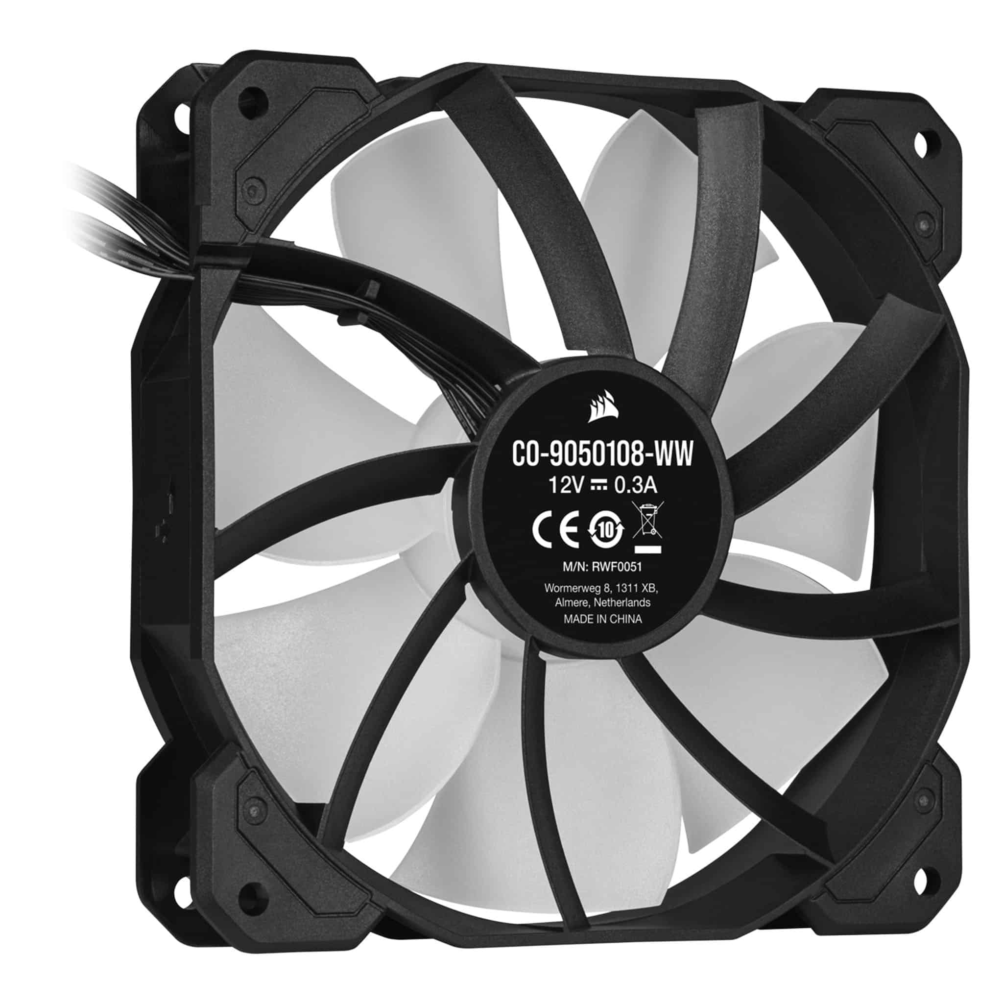 Corsair iCUE SP120 RGB ELITE 120mm PWM Fan