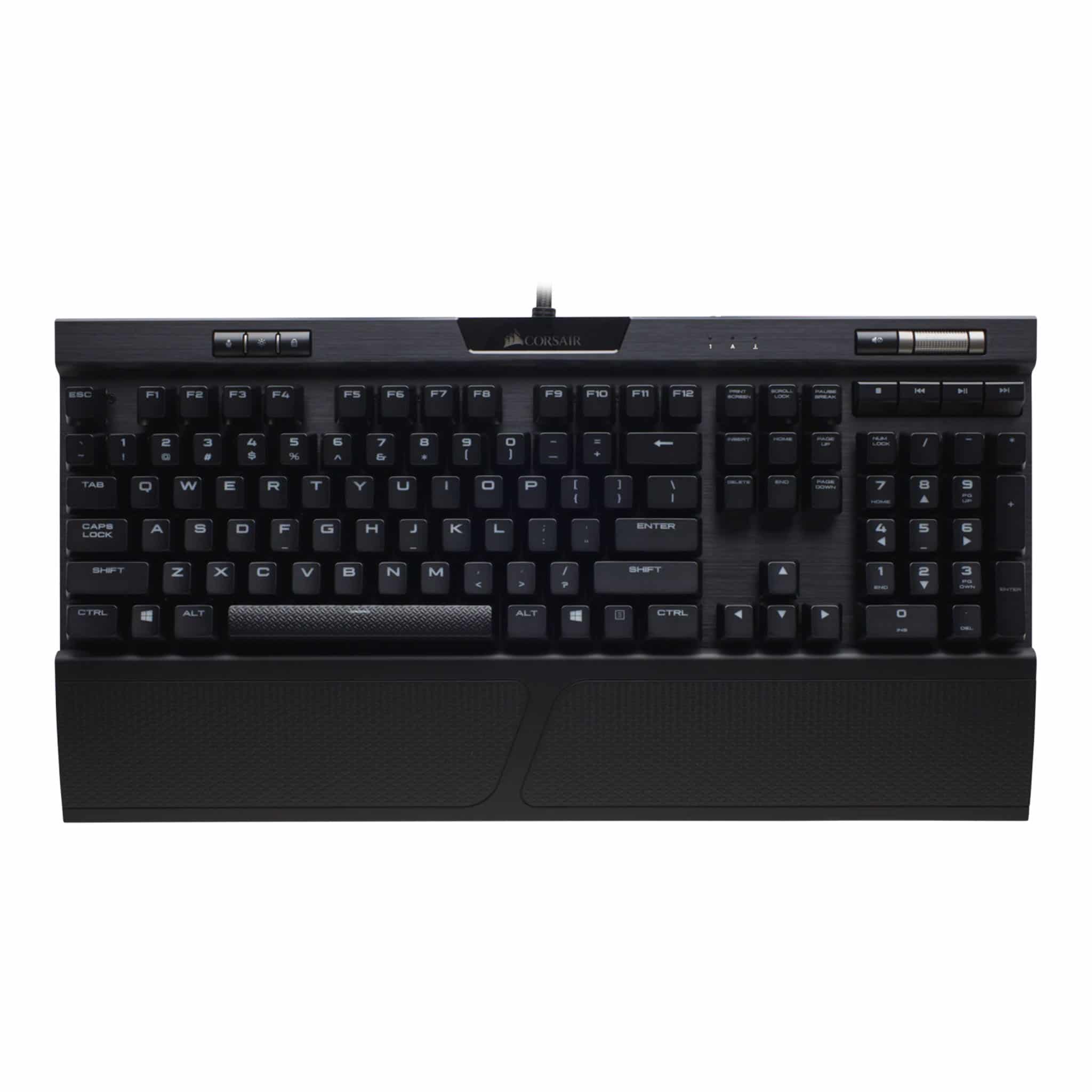 Corsair K70 RGB MK.2 Black Mechanical Gaming Keyboard - Cherry MX Brown