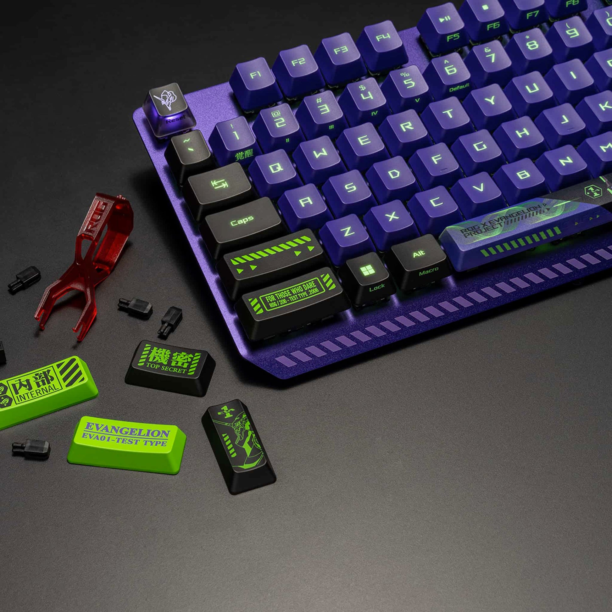 ASUS ROG Strix Scope RX RGB Optical Mechanical Gaming Keyboard - EVA Edition