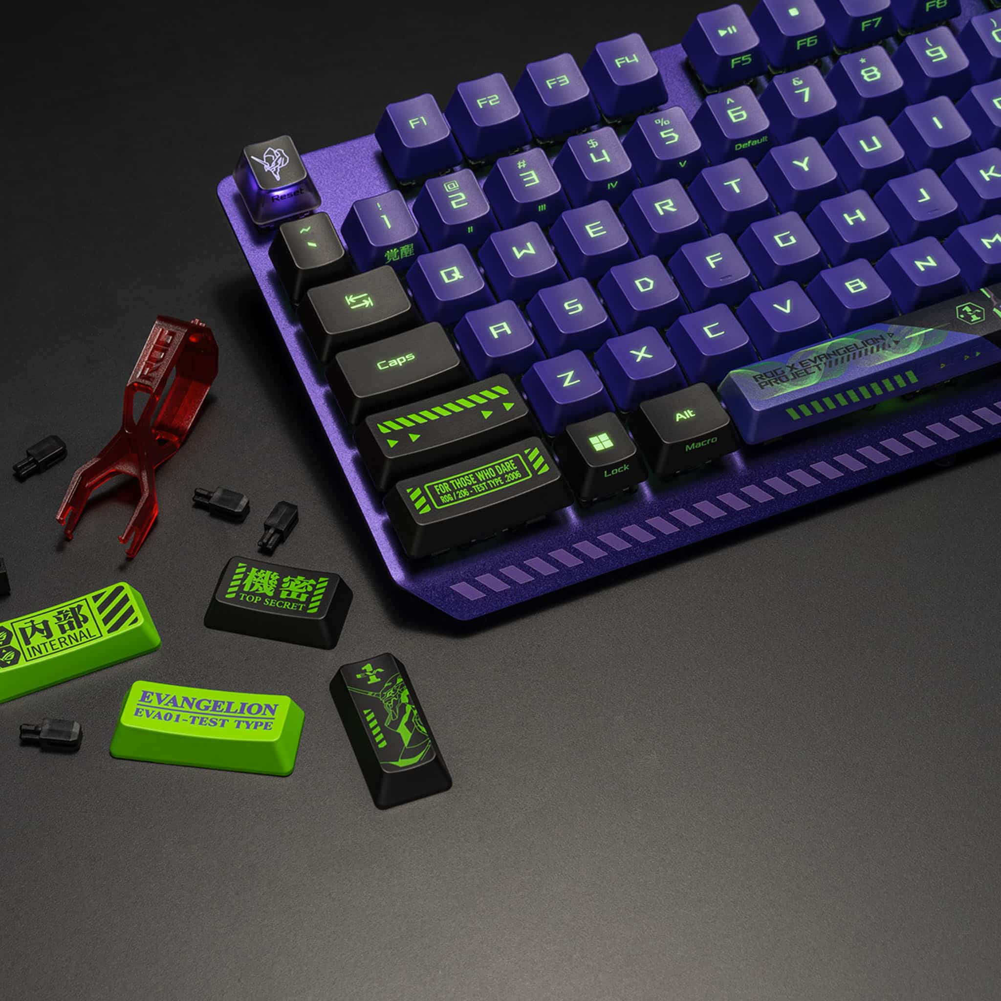 ASUS ROG Strix Scope RX RGB Optical Mechanical Gaming Keyboard - EVA Edition