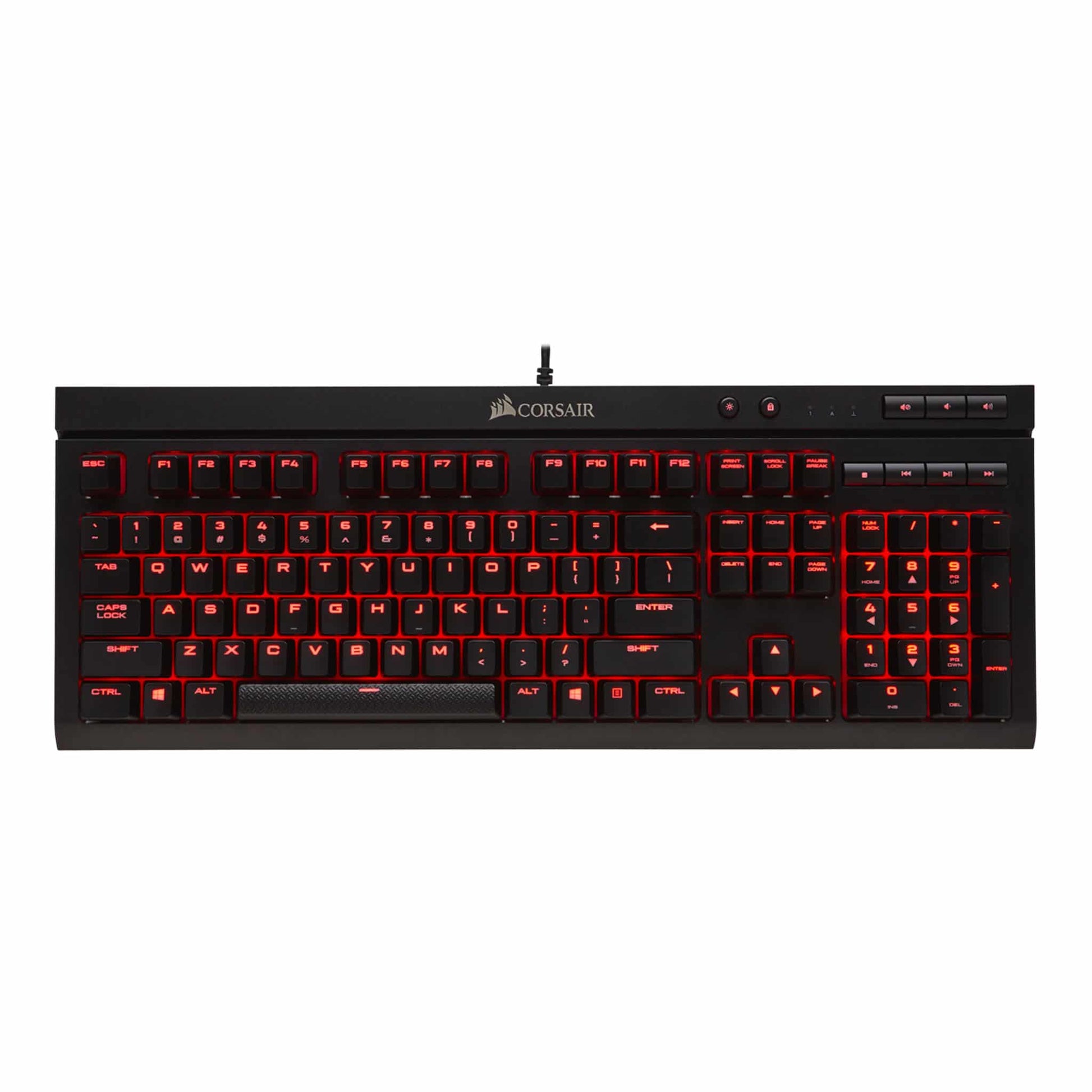Corsair K68 Red LED Mechanical Gaming Keyboard