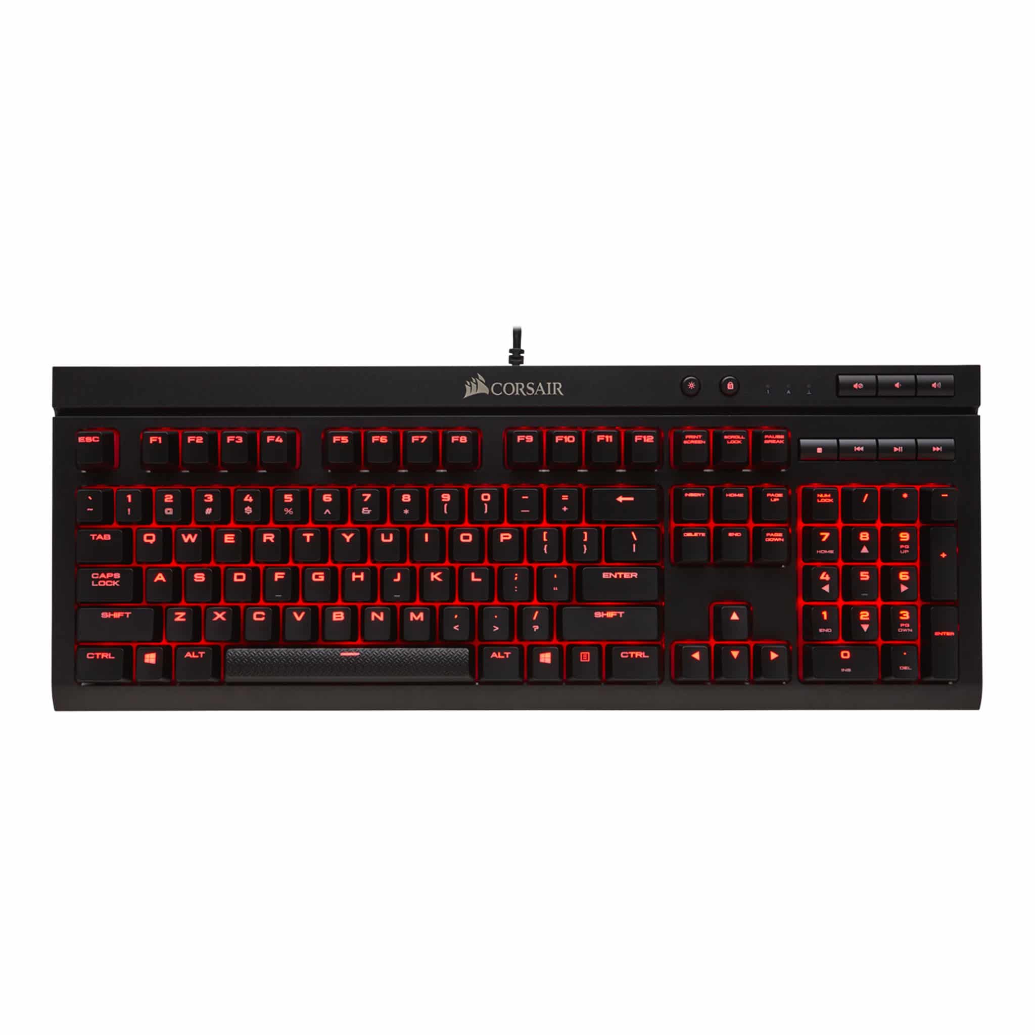 Corsair K68 Red LED Mechanical Gaming Keyboard