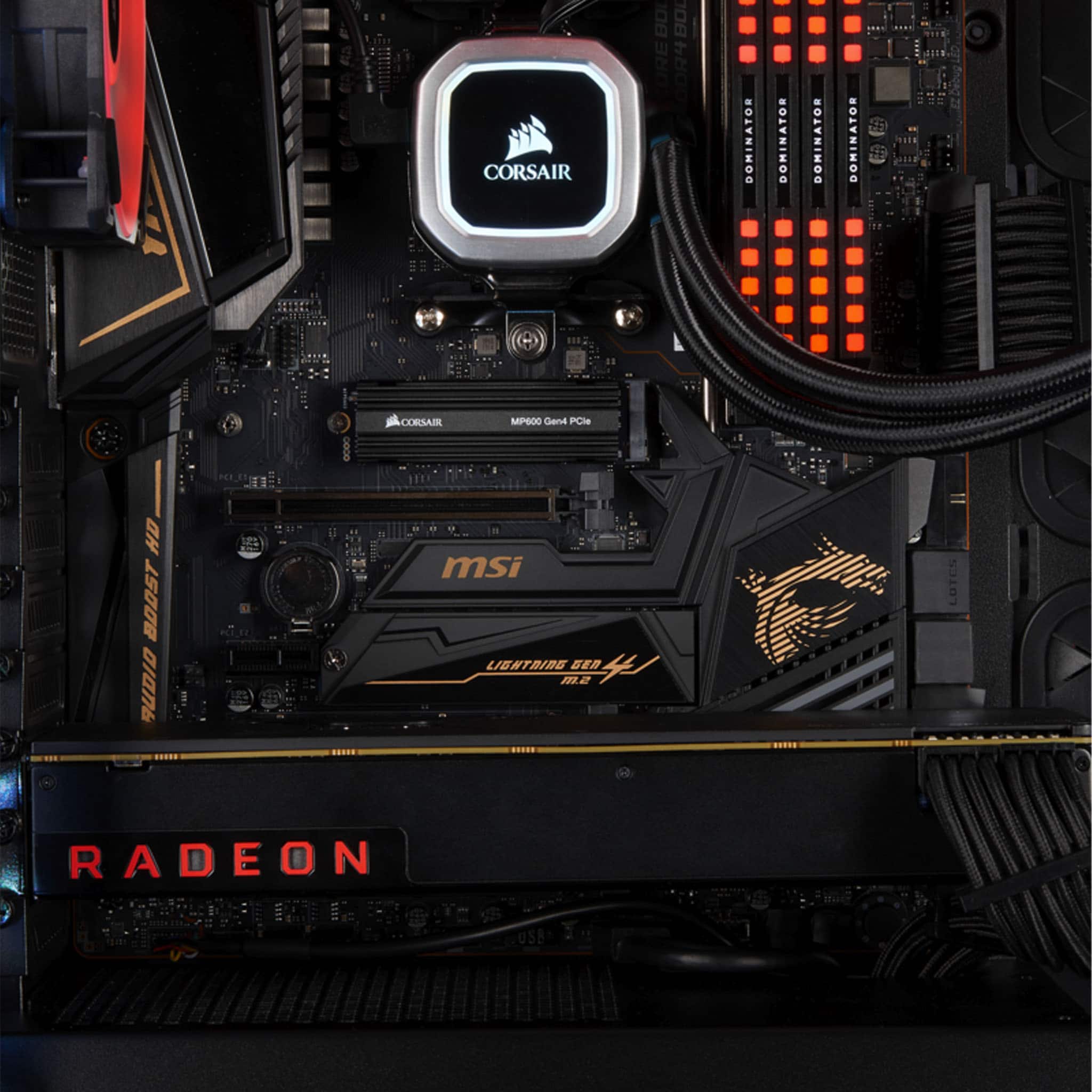 Corsair Force Series MP600 PCIe Gen4 M.2 NVMe SSD