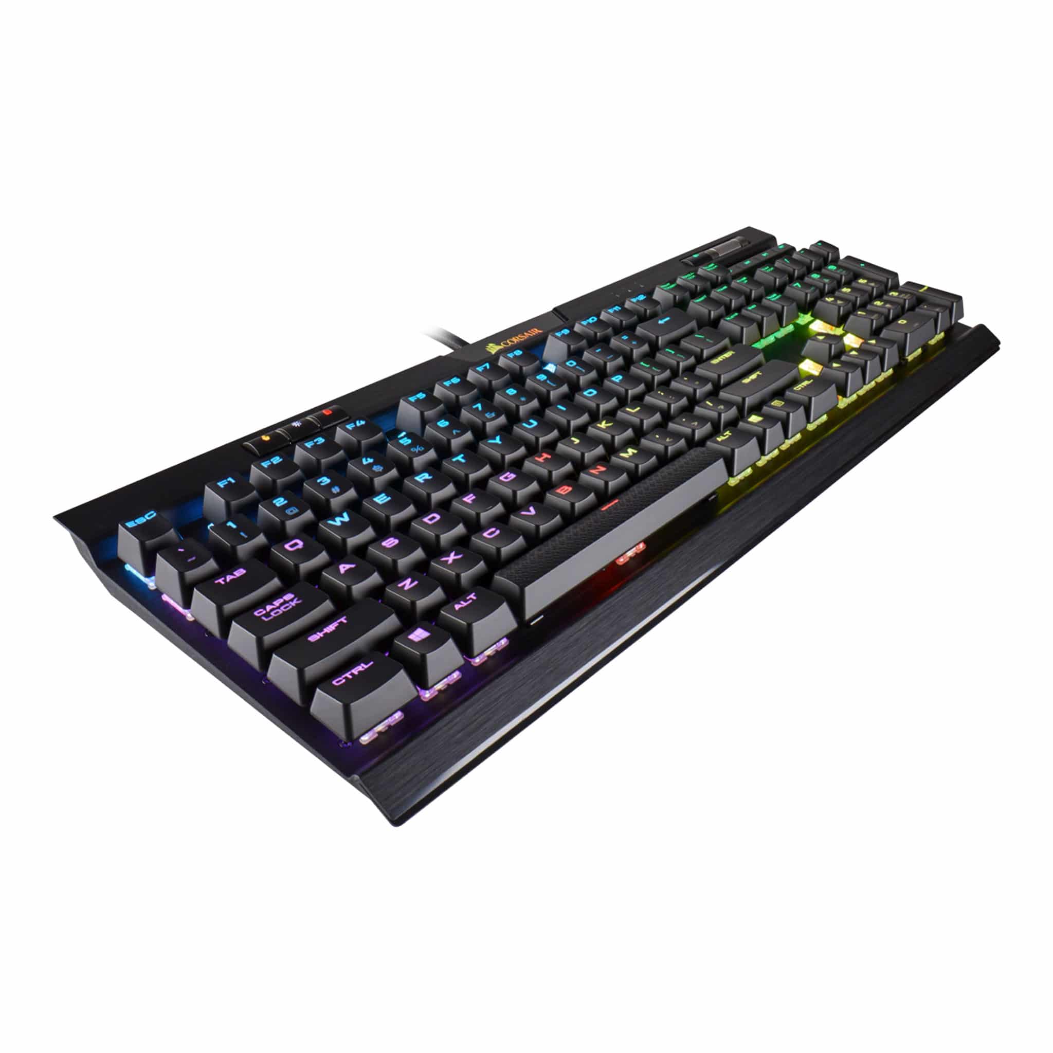 Corsair K70 RGB MK.2 Black Mechanical Gaming Keyboard - Cherry MX Red