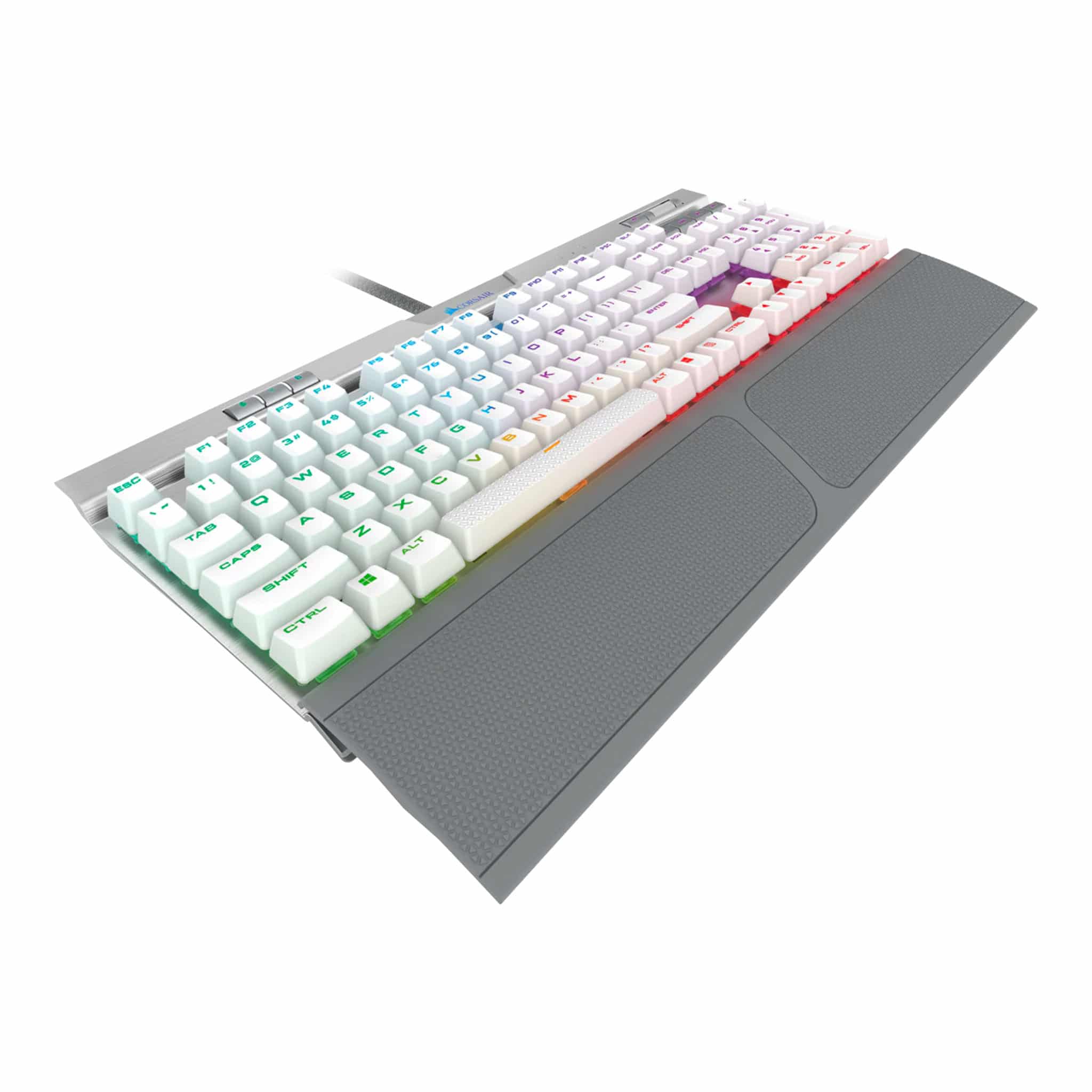 Corsair K70 RGB MK.2 SE Silver Mechanical Gaming Keyboard - Cherry MX Speed