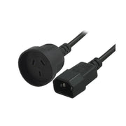 8Ware 15cm 3-Pin AU to IEC C14 Power Extension Cable