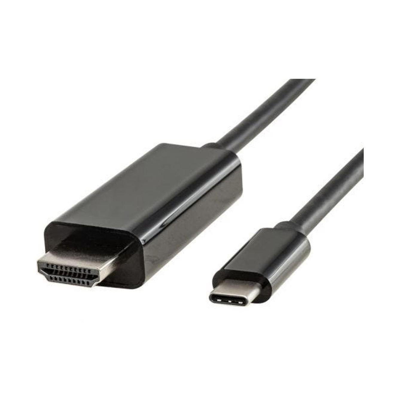 8ware 2m USB 3.1 Type C (USB-C) to HDMI Cable Male to Male for Monitor TV Pro...