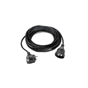 8Ware 3-Pin AU Male to Female Power Extension Cable 2m Black