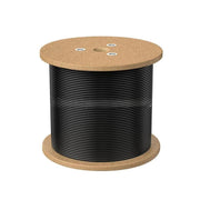 8Ware 305m CAT6A UTP Ethernet Cable 23AWG Black HDPE Jacket